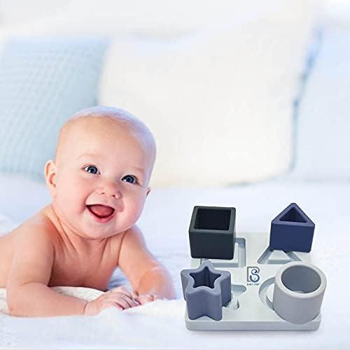 Rompecabezas Clasificador de Silicona Baby Step - Juguete Educativo 6-24 Meses