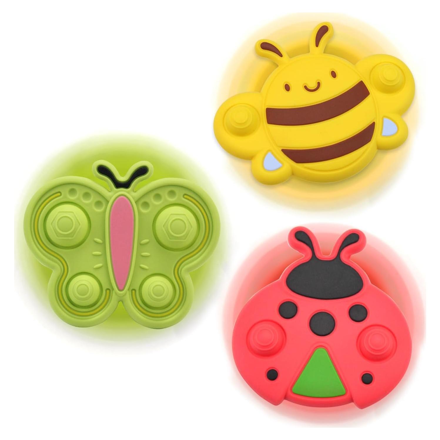 Juguete de Succión Montessori 100% Silicona para Bebés 0-3 Años