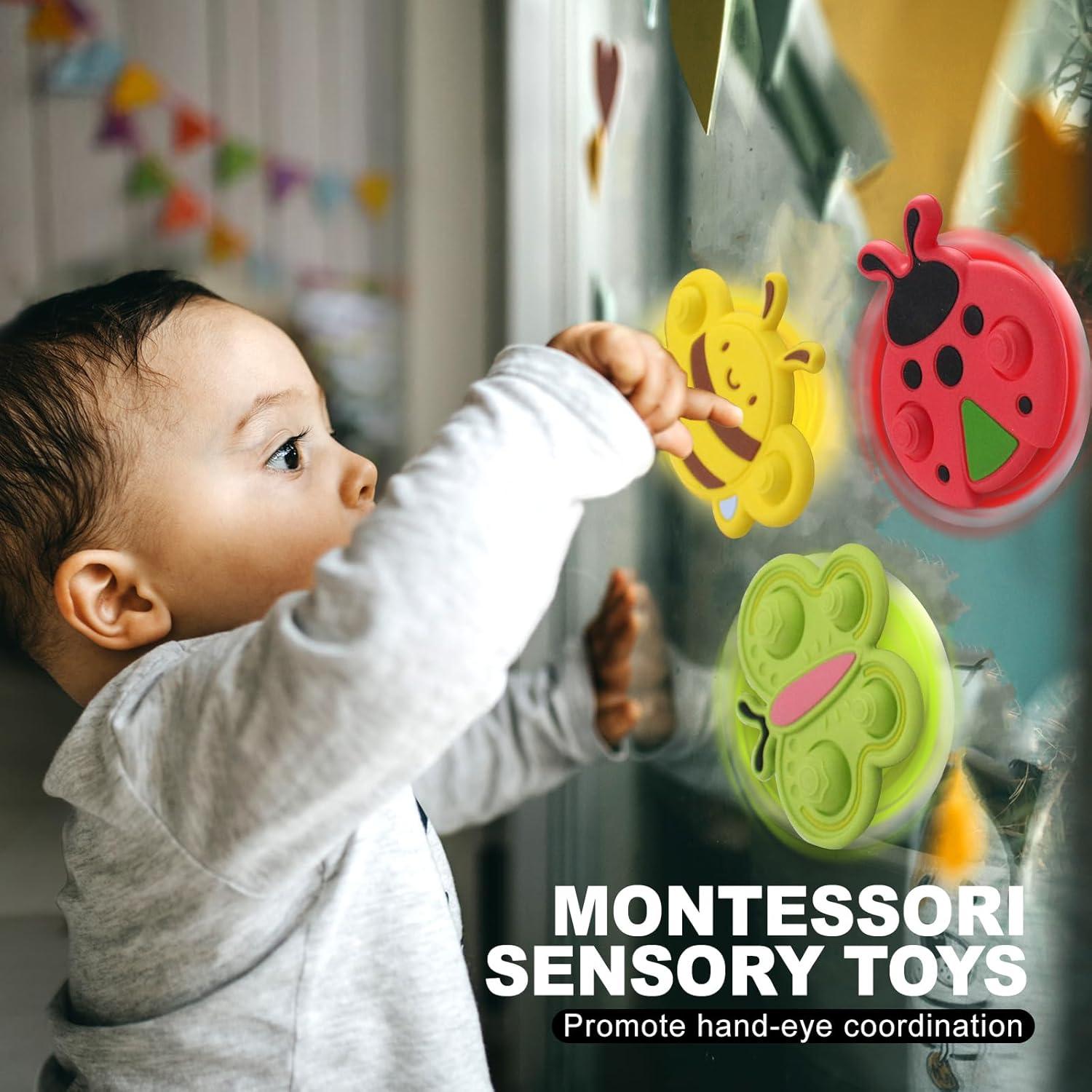 Juguete de Succión Montessori 100% Silicona para Bebés 0-3 Años