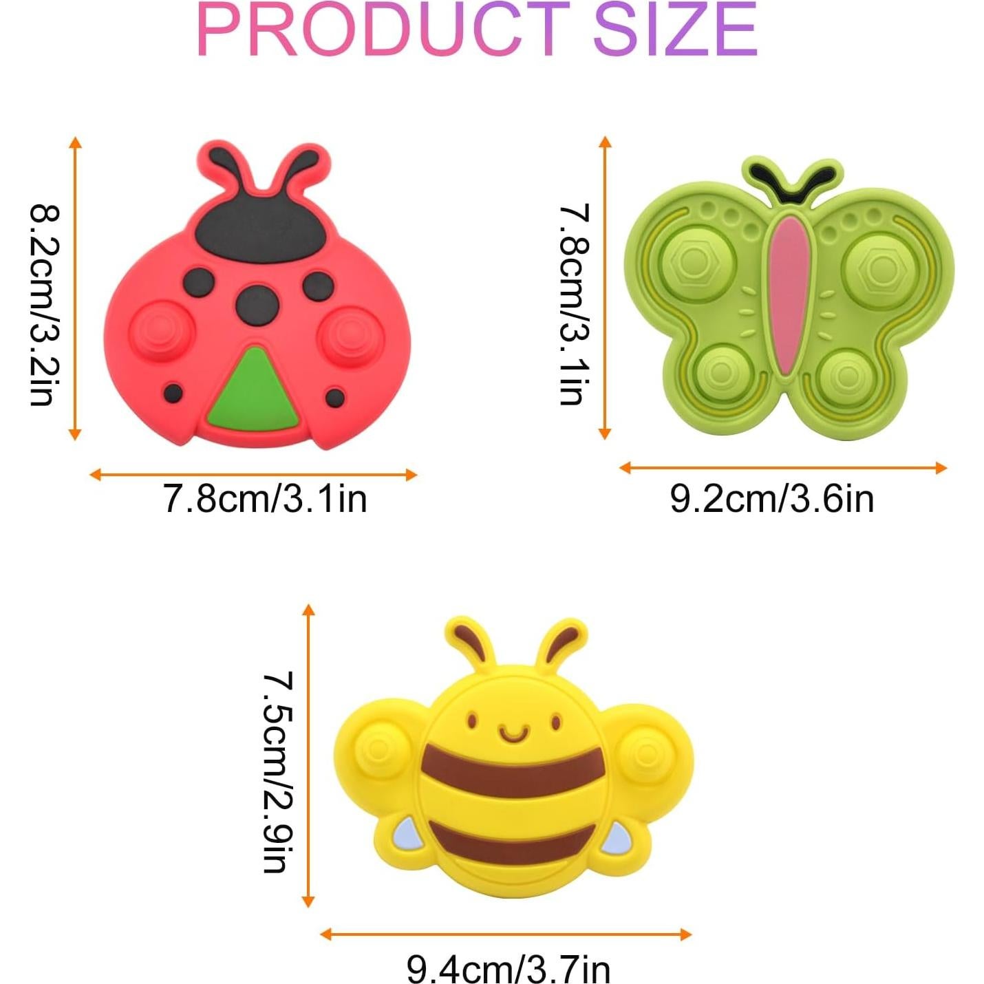 Juguete de Succión Montessori 100% Silicona para Bebés 0-3 Años