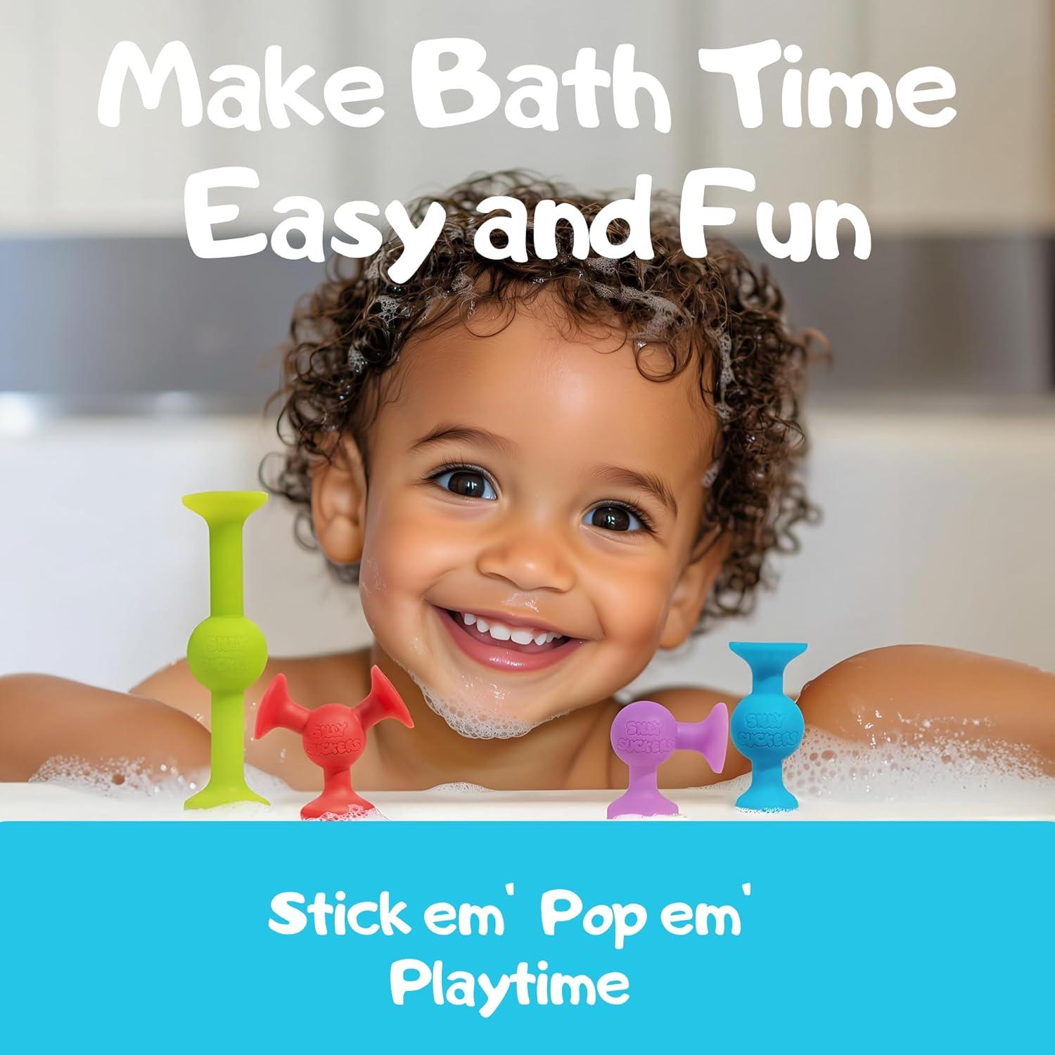 50 Juguetes de Baño para Bebés Acme - Silicona Segura 0.90 kg