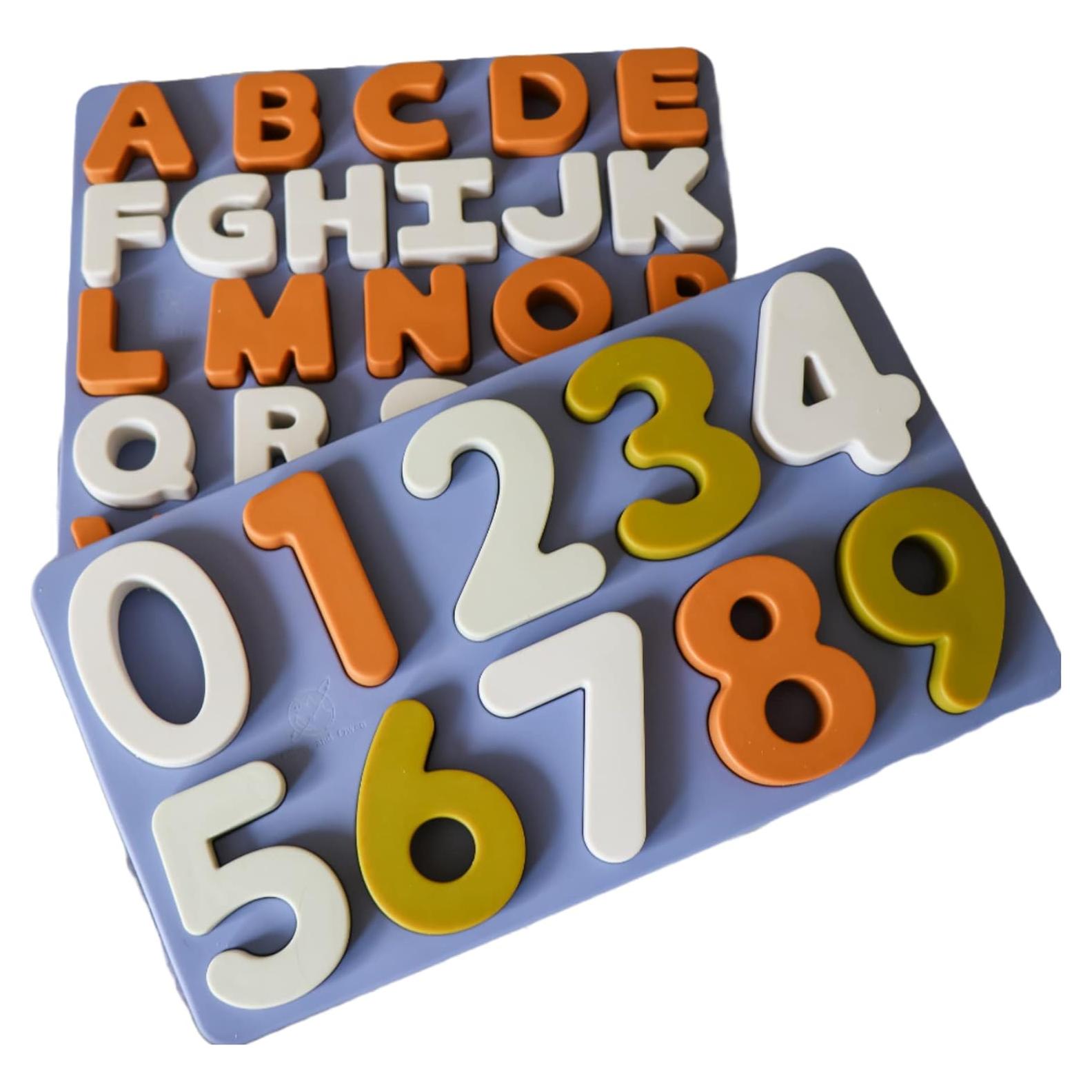 Rompecabezas de Silicona ABC y Números DONGGUAN 27x20cm