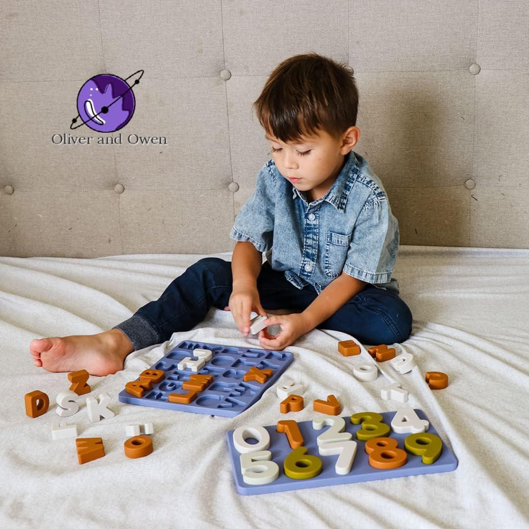 Rompecabezas de Silicona ABC y Números DONGGUAN 27x20cm