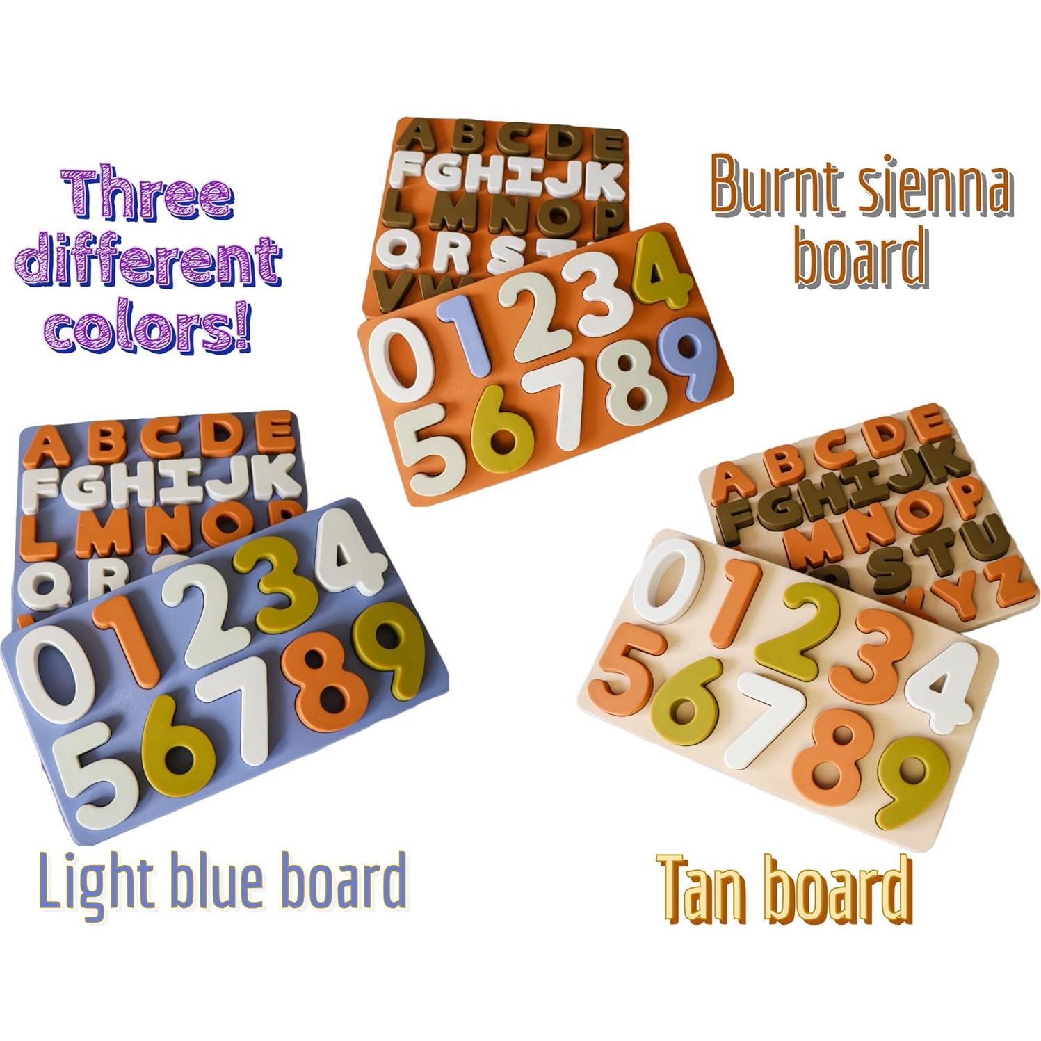 Rompecabezas de Silicona ABC y Números DONGGUAN 27x20cm