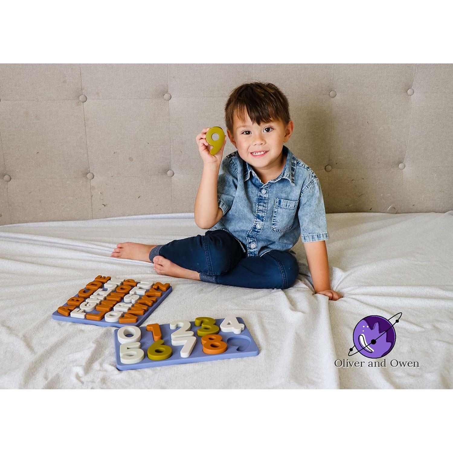 Rompecabezas de Silicona ABC y Números DONGGUAN 27x20cm