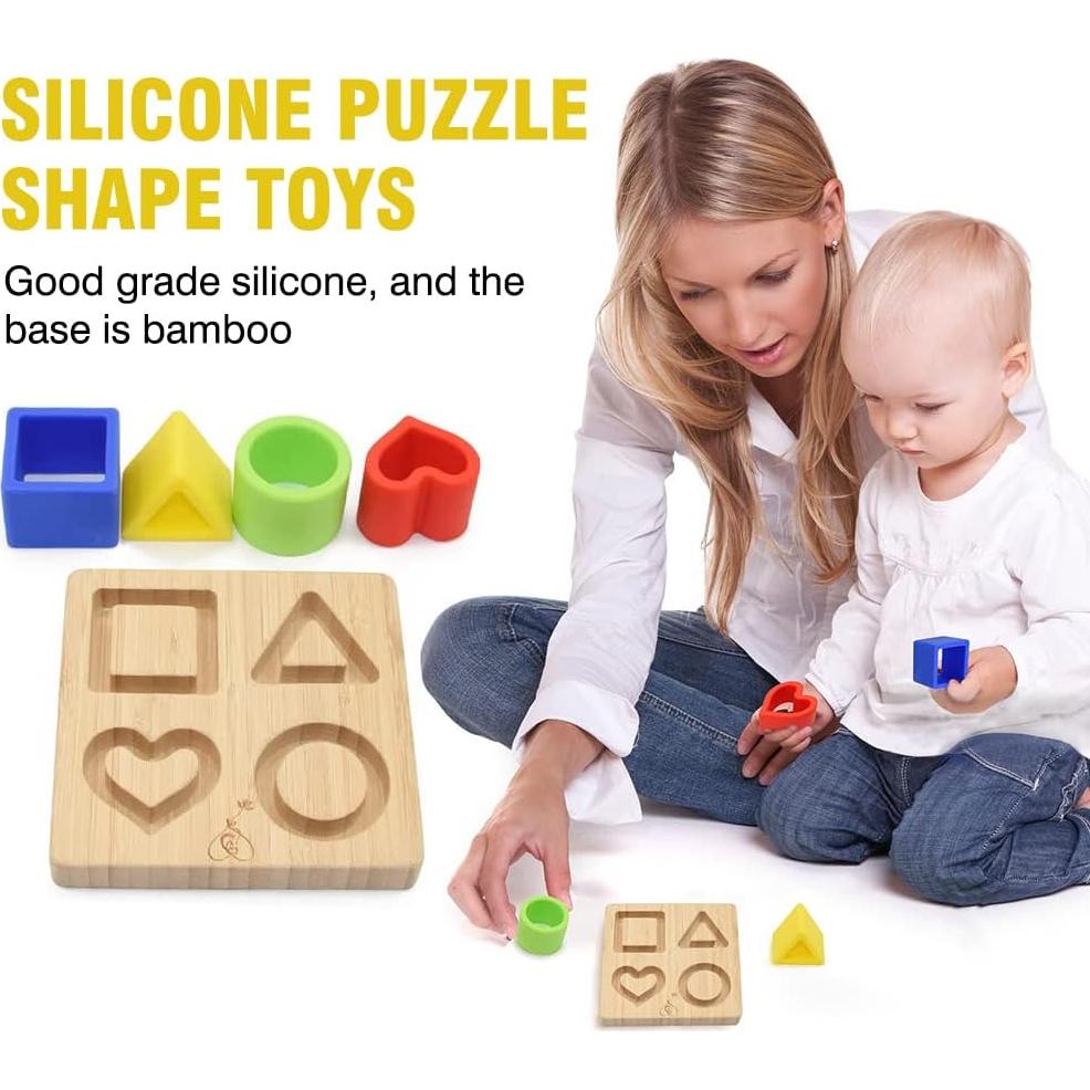 Juguete de Silicona Mi Pequeño Nugget - Puzzle Corazón 249g