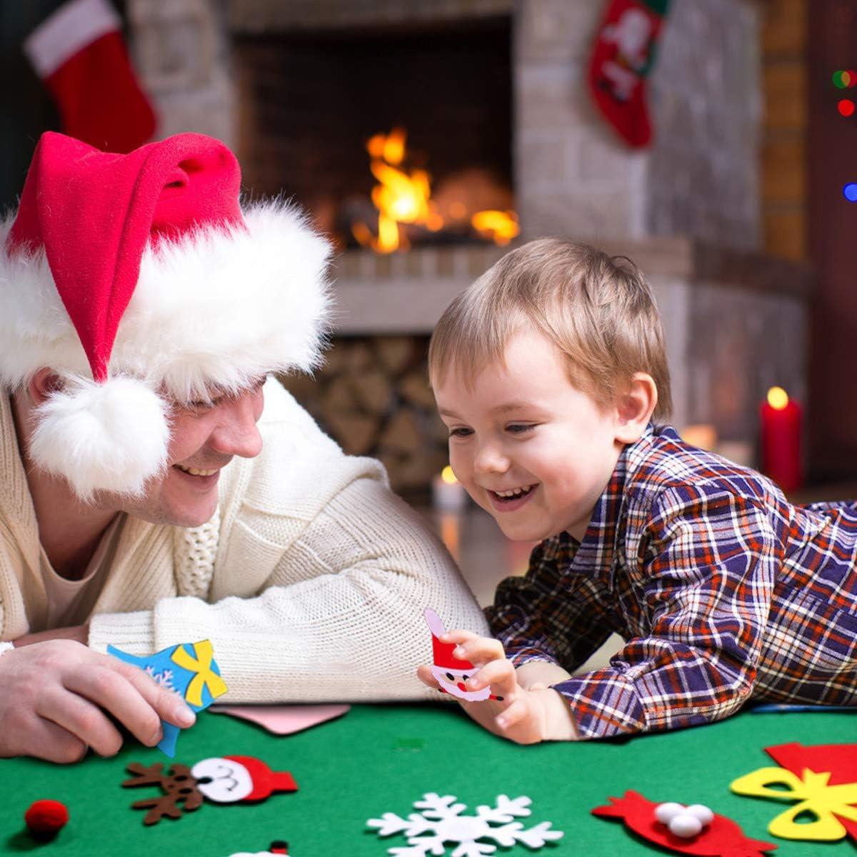 Árbol de Navidad de Fieltro GameXcel 4 pies con 36 Adornos