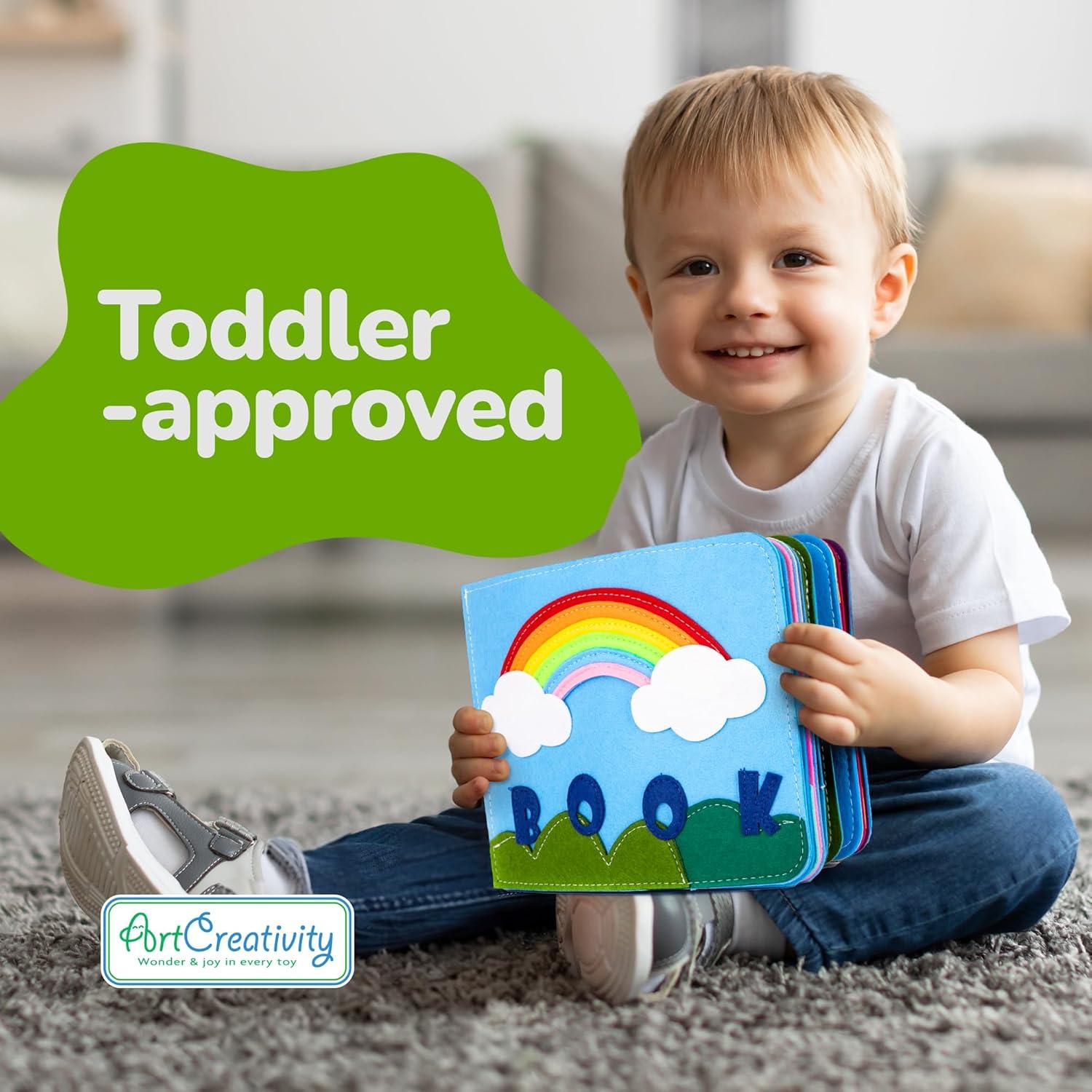 Libro Silencioso Montessori ArtCreativity - 16 Páginas Interactivas