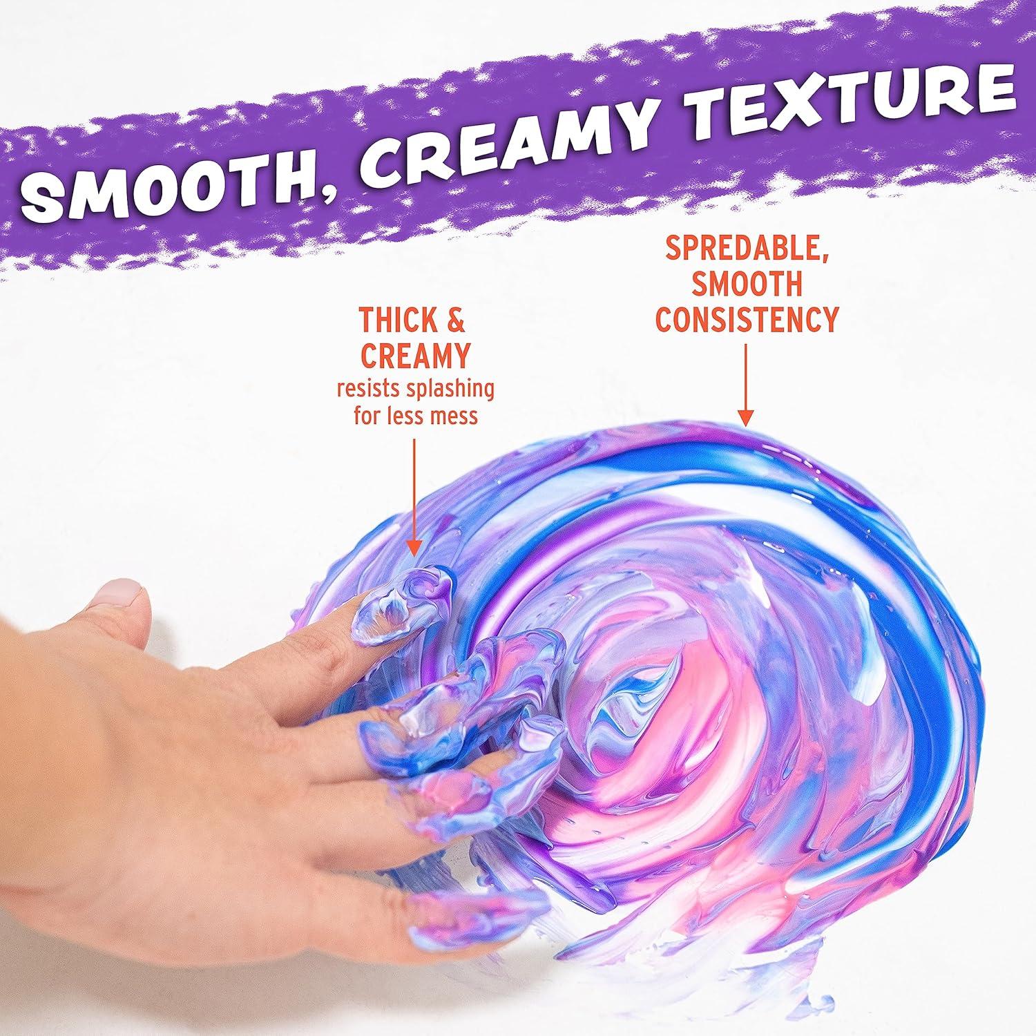 Pintura de Dedos Lavable Imagination Works 8 Colores 16 Oz