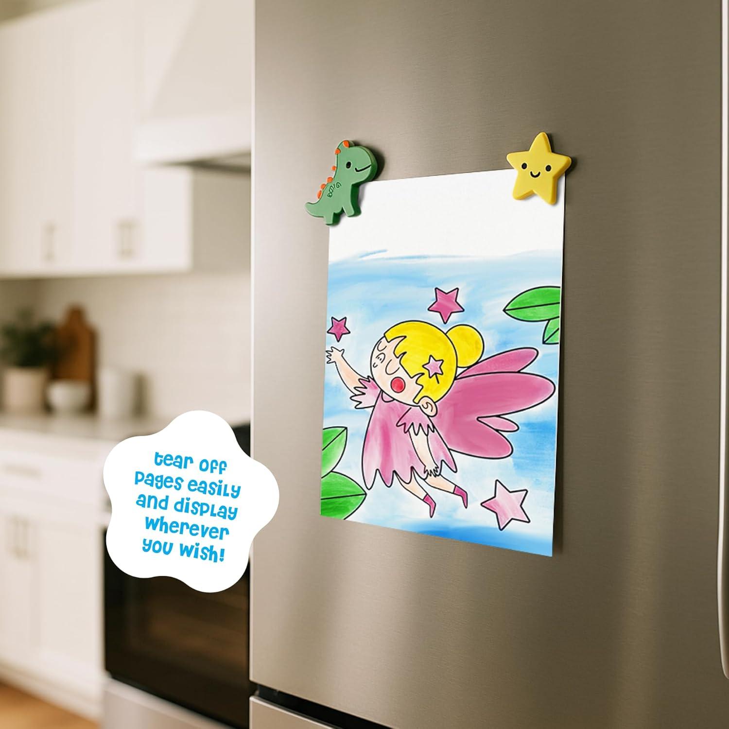 Set de Acuarelas Divertidas DINOMINI - 2 Kits para Niños 4-8 Años