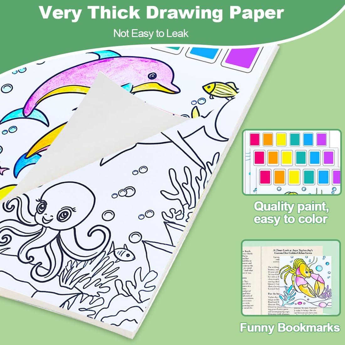 Set de Pintura Acuarela BAOXUE para Niños 4-8 Años - Bolsillo