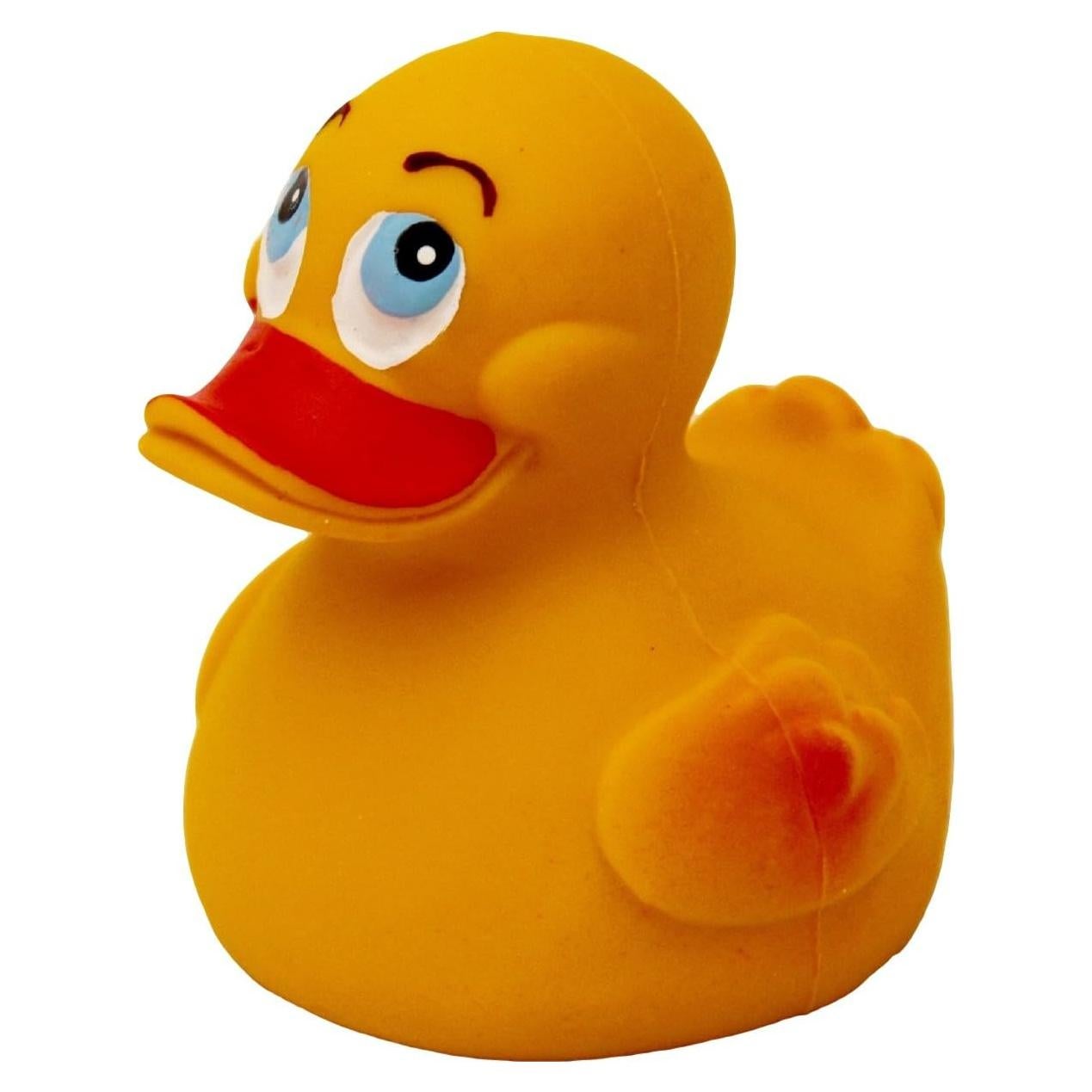 Pato Chirriante Lanco 100% Caucho Natural Ecológico 8cm