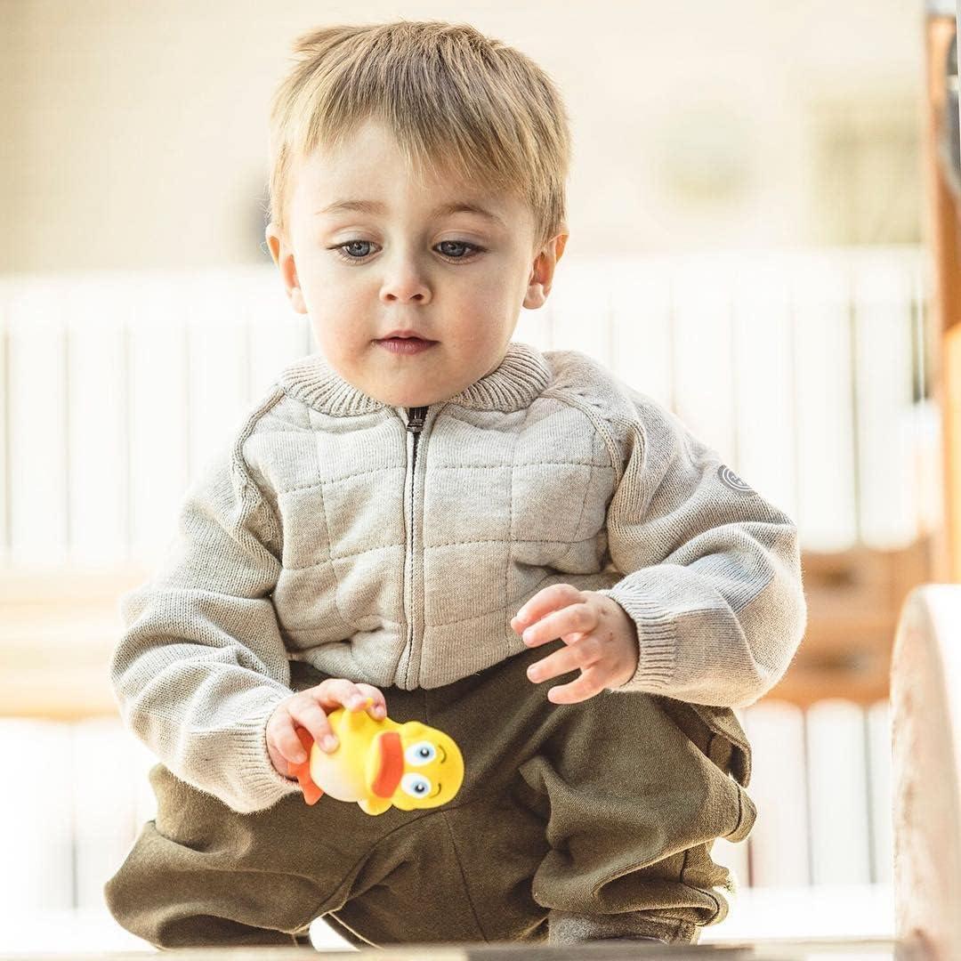 Pato Chirriante Lanco 100% Caucho Natural Ecológico 8cm