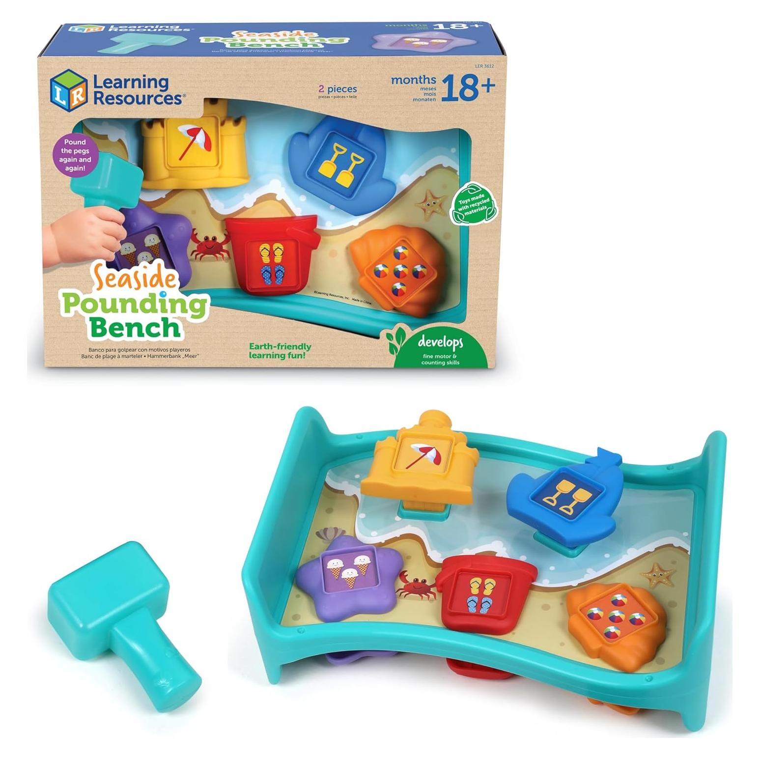 Banco de Golpes de Aprendizaje Playa Learning Resources 26.67x20.32cm