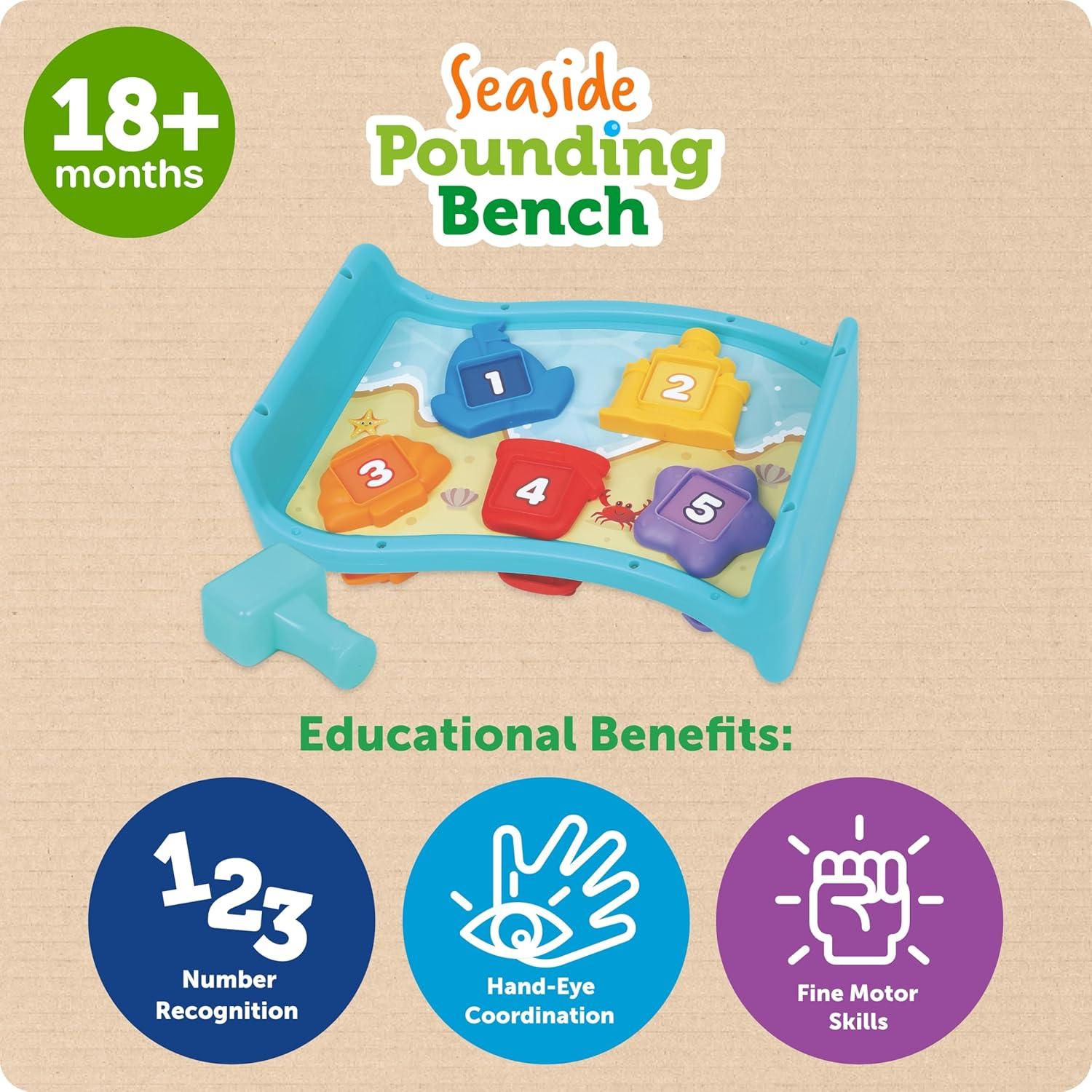 Banco de Golpes de Aprendizaje Playa Learning Resources 26.67x20.32cm