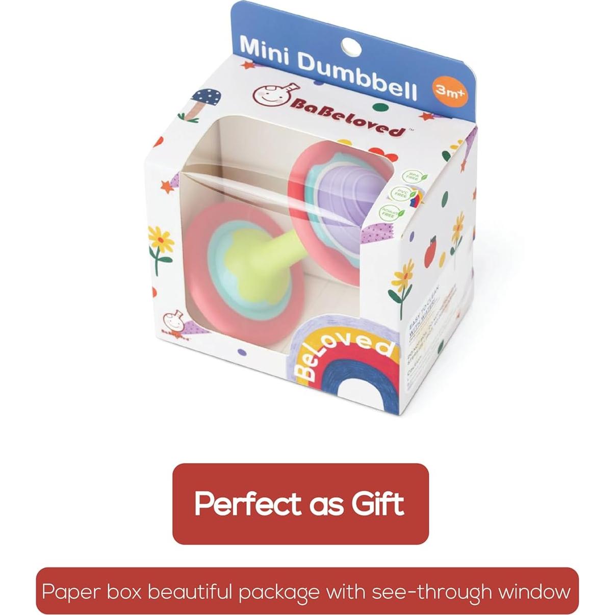 Mini Mancuernas de Dentición BaBeloved para Bebés 0-6 Meses