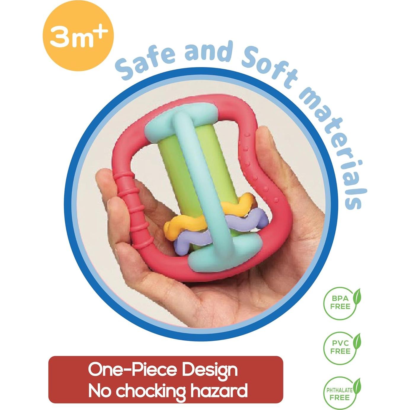 Juguete de Dentición BaBeloved Little Orbit para Bebés 0-12 Meses