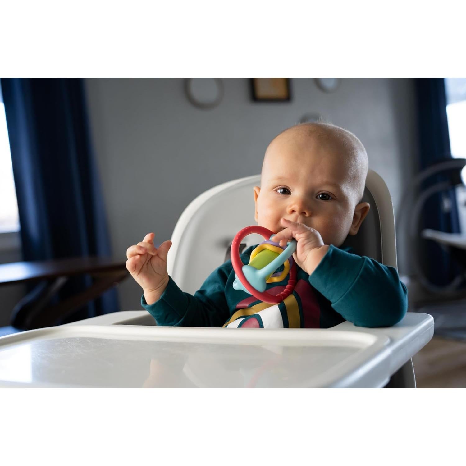 Juguete de Dentición BaBeloved Little Orbit para Bebés 0-12 Meses