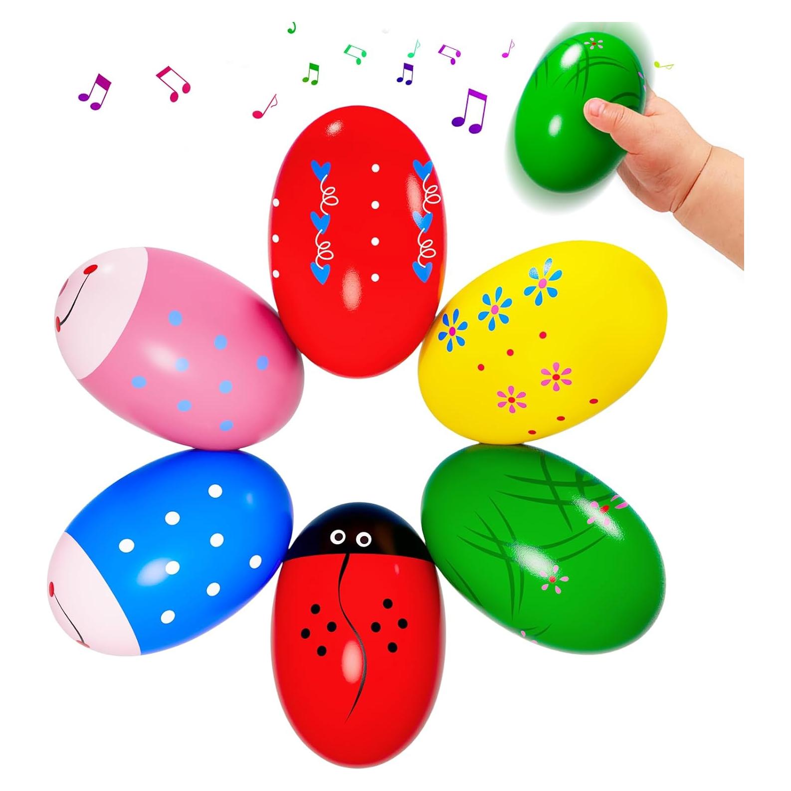 Paquete de 6 Rellenos de Cesta de Pascua Juguetes Montessori