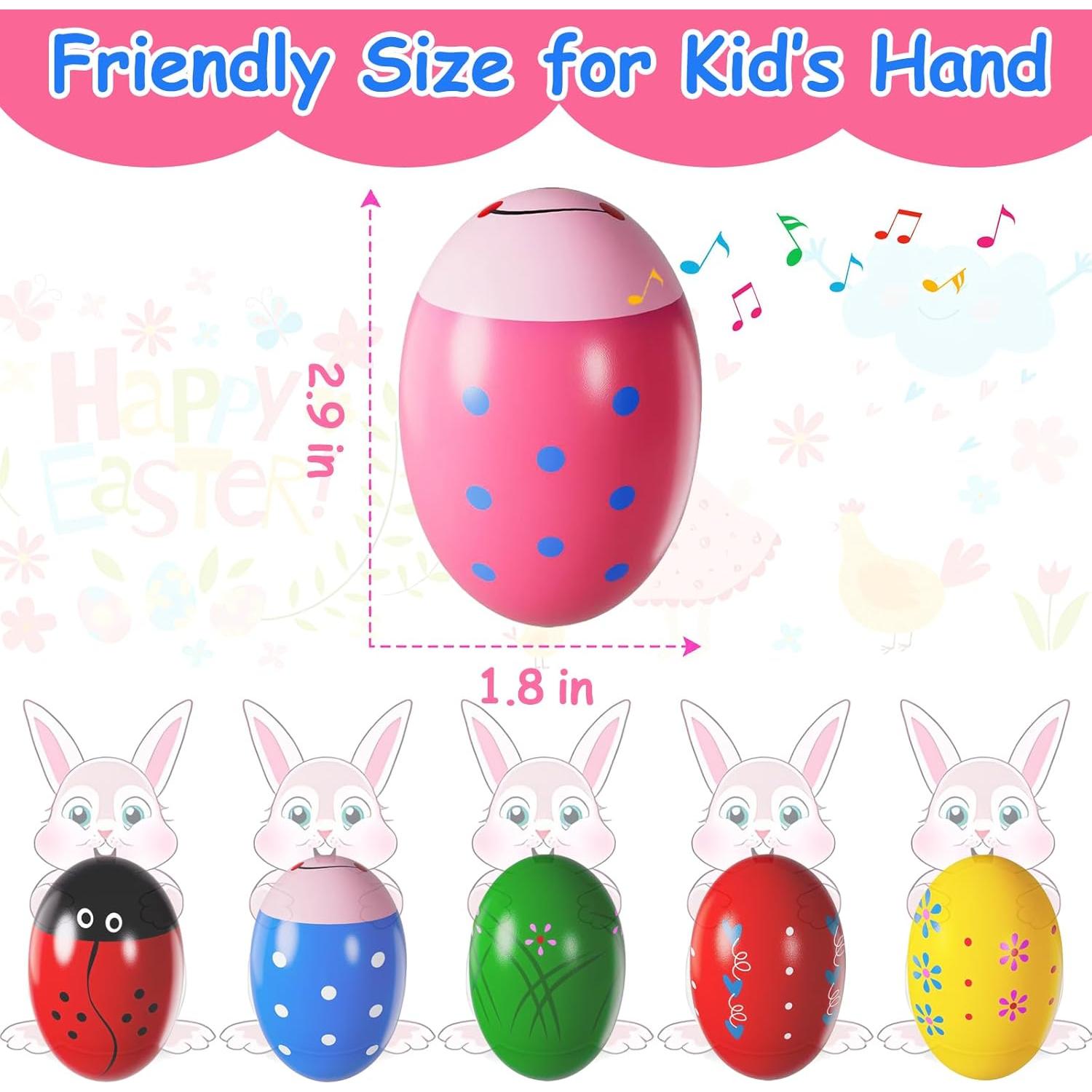 Paquete de 6 Rellenos de Cesta de Pascua Juguetes Montessori