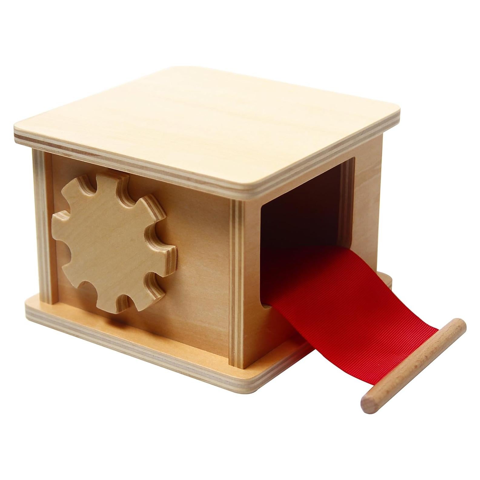 Enrollador de Madera Montessori Leader Joy para Aprendizaje Temprano