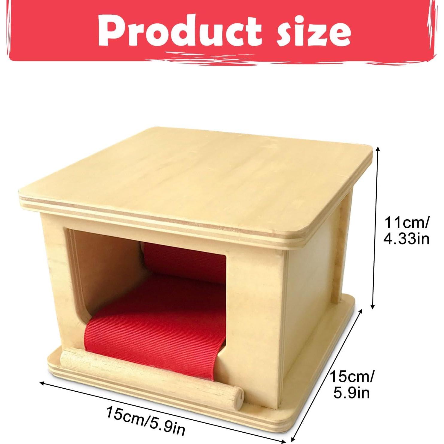 Enrollador de Madera Montessori Leader Joy para Aprendizaje Temprano