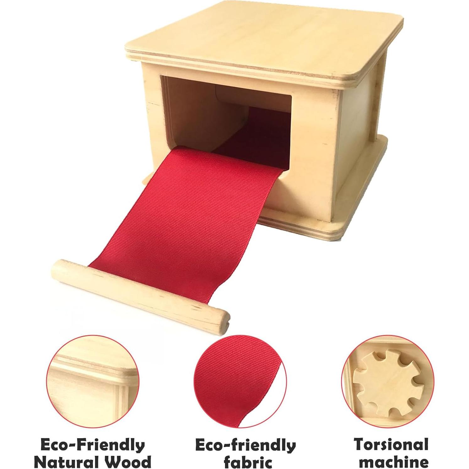 Enrollador de Madera Montessori Leader Joy para Aprendizaje Temprano