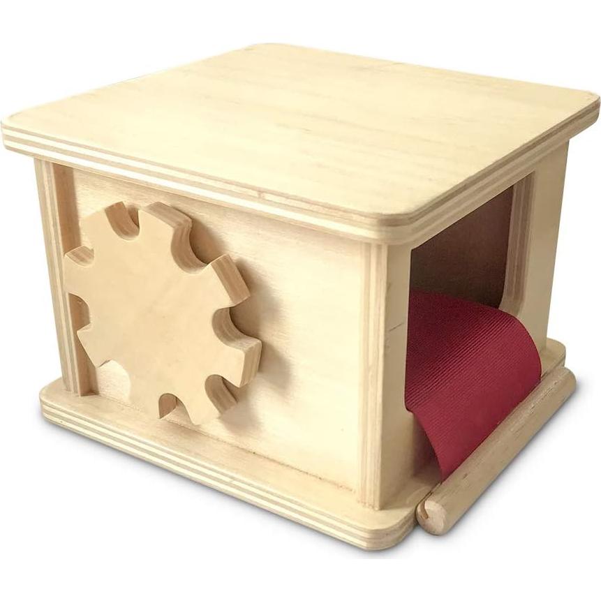 Enrollador de Madera Montessori Leader Joy para Aprendizaje Temprano