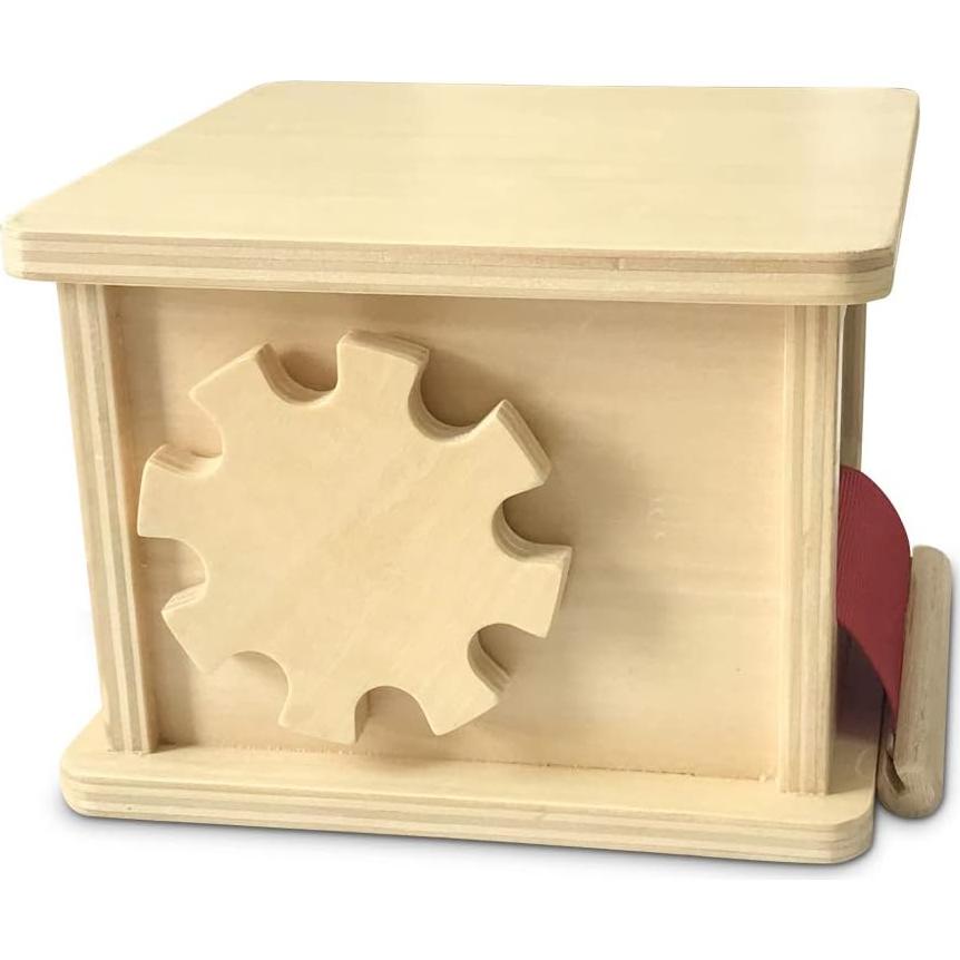 Enrollador de Madera Montessori Leader Joy para Aprendizaje Temprano