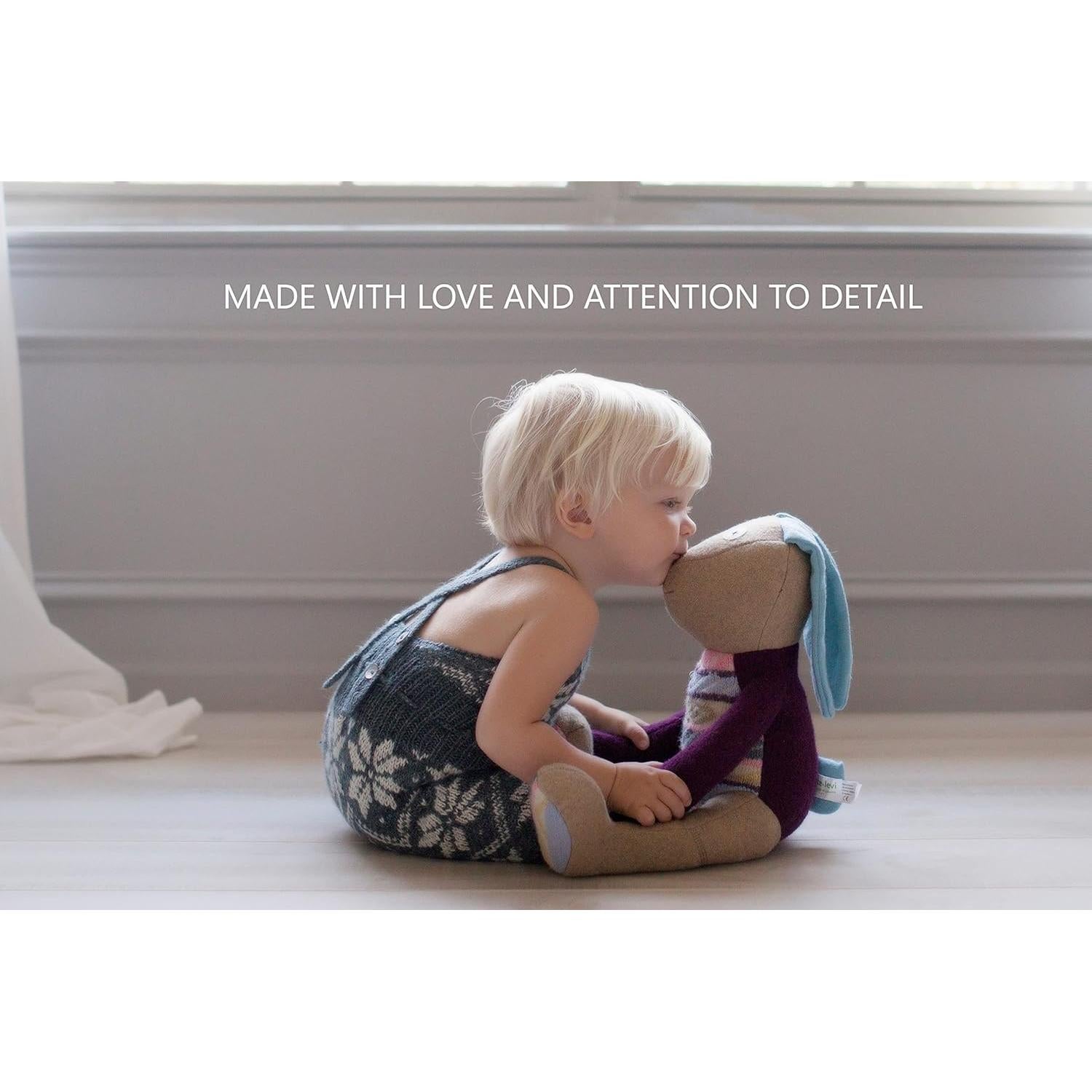 Títere de Mano Elefante Cate & Levi - Juguete Ecológico 30.5 cm