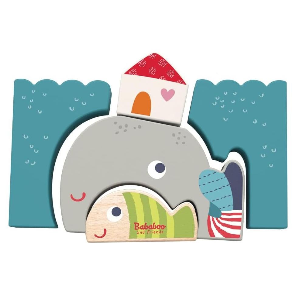 Rompecabezas de Madera Bababoo Feliz Wilma 5 Piezas 19 cm