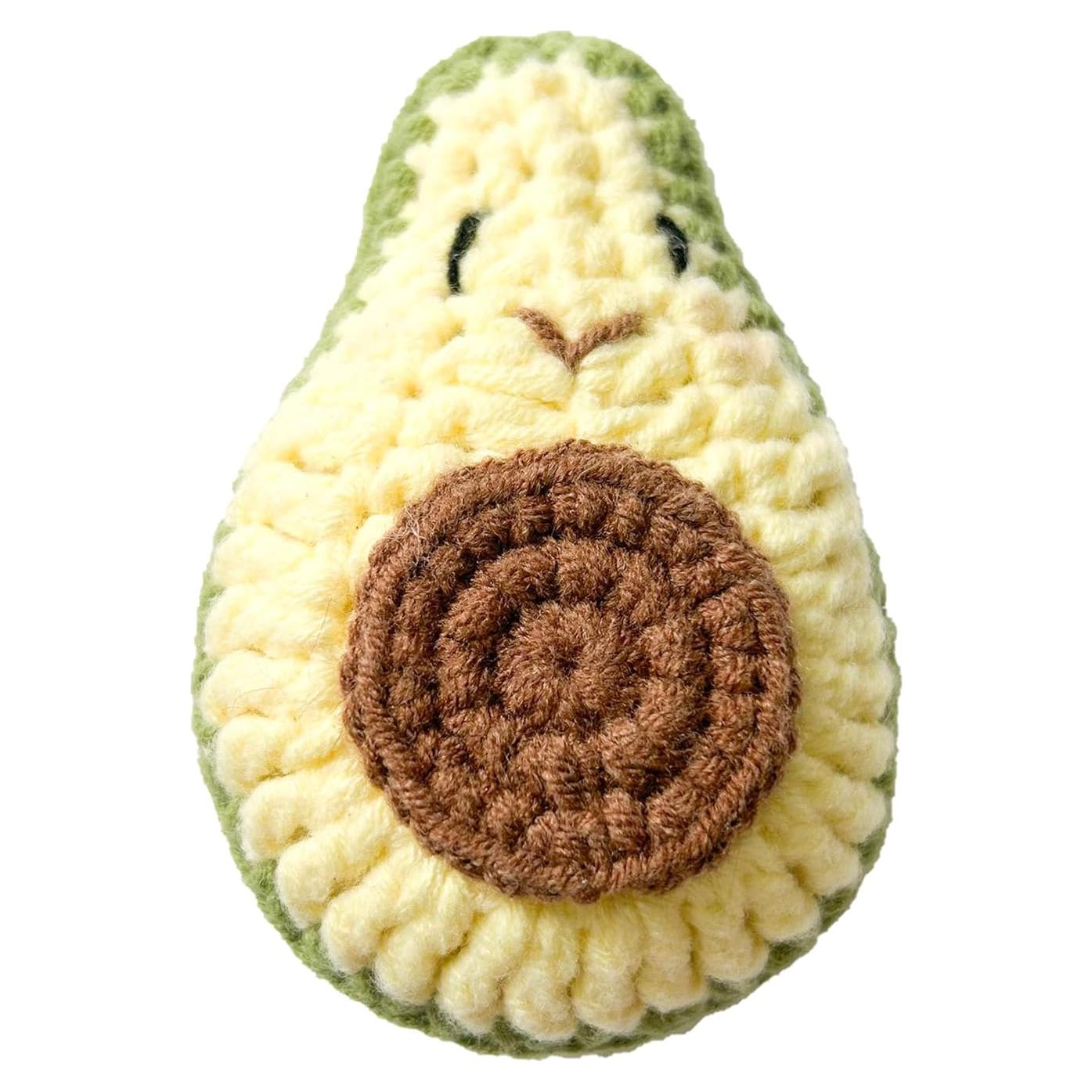 Sonajero de Ganchillo Chippi & Co Aguacate para Bebés