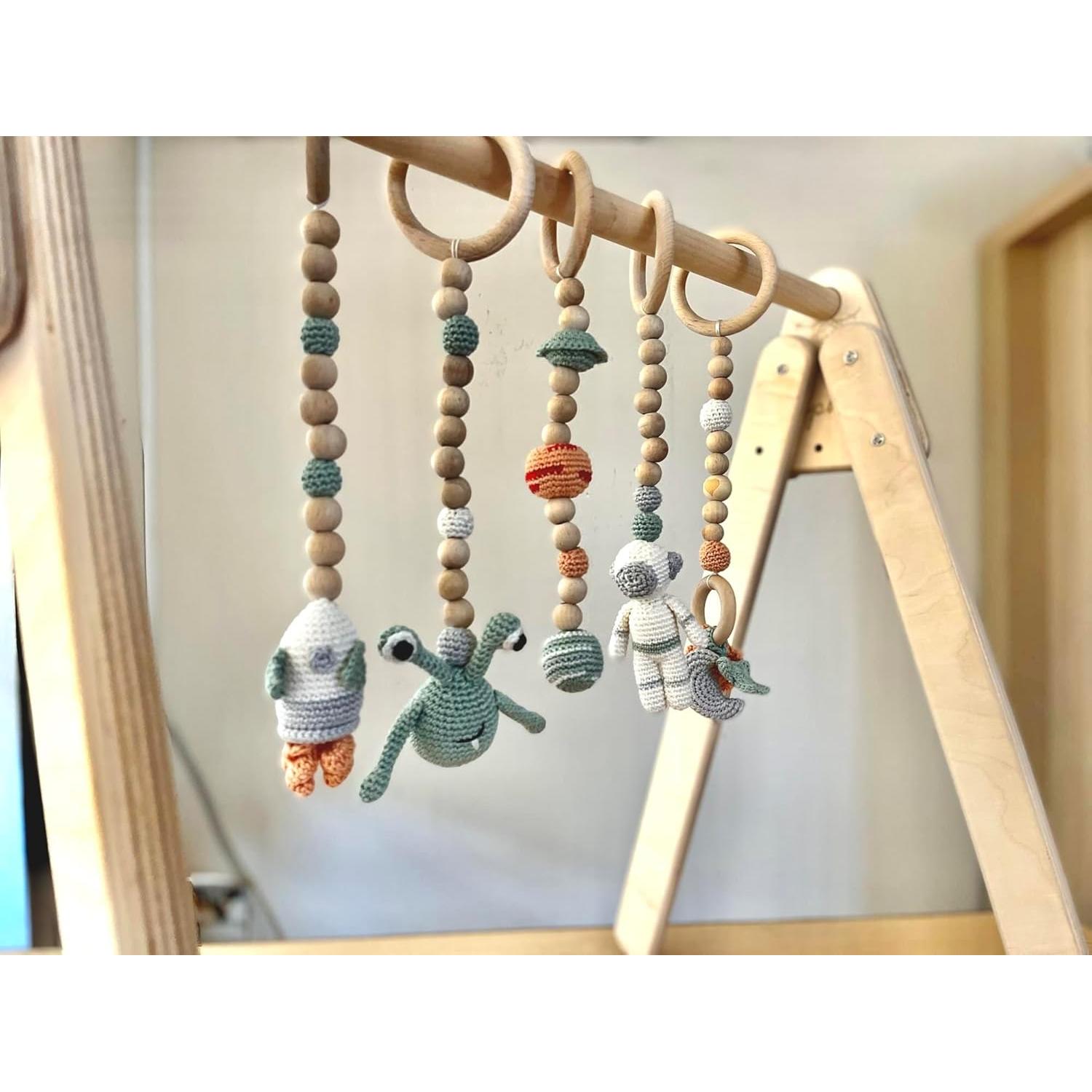 Gimnasio de Bebé de Madera Kidodido Plegable 42x56cm