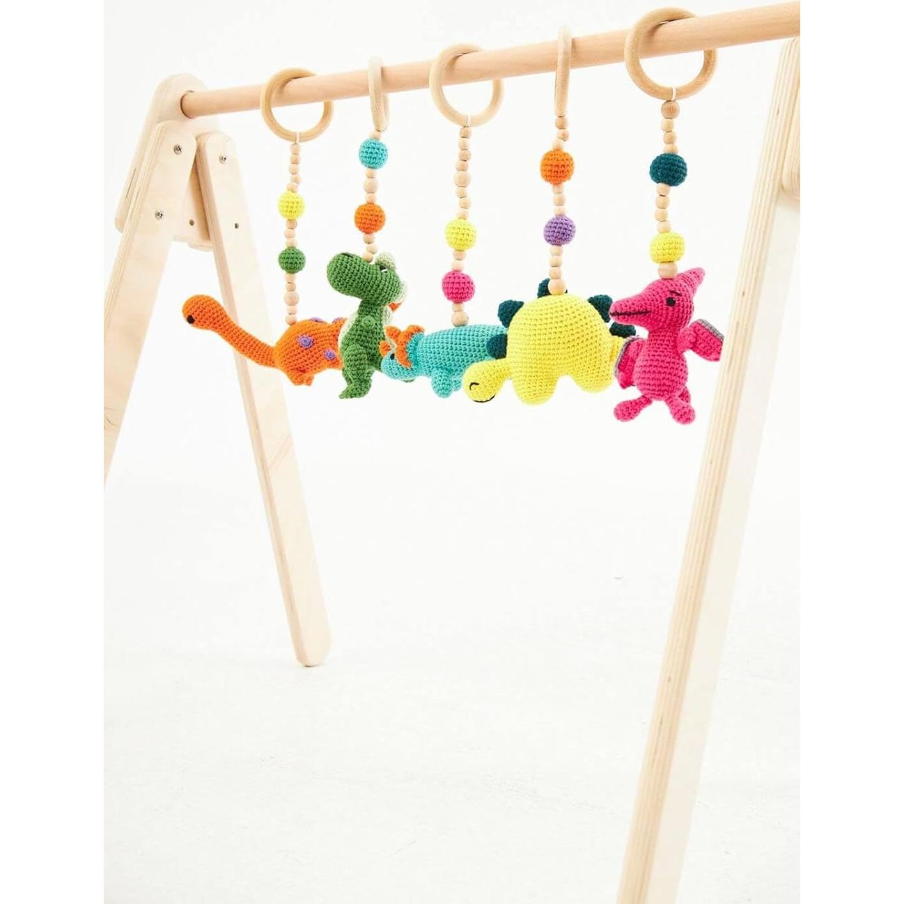 Gimnasio de Bebé de Madera Kidodido Plegable 42x56cm