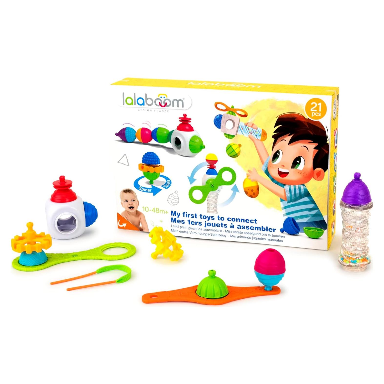 Lalaboom Juego de Actividades Sensoriales 21 Piezas - Montessori