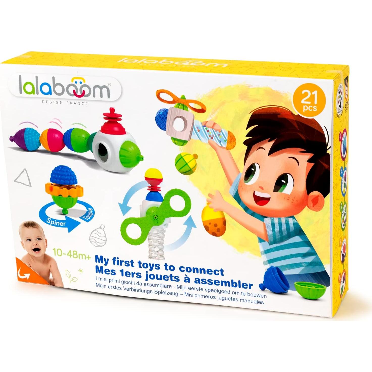 Lalaboom Juego de Actividades Sensoriales 21 Piezas - Montessori