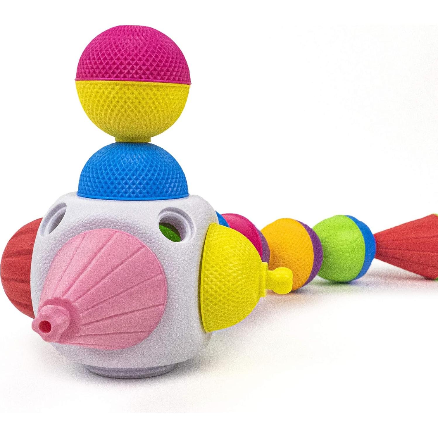 Lalaboom Cubo y Cuentas Educativas 9 Piezas 10 Meses a 4 Años