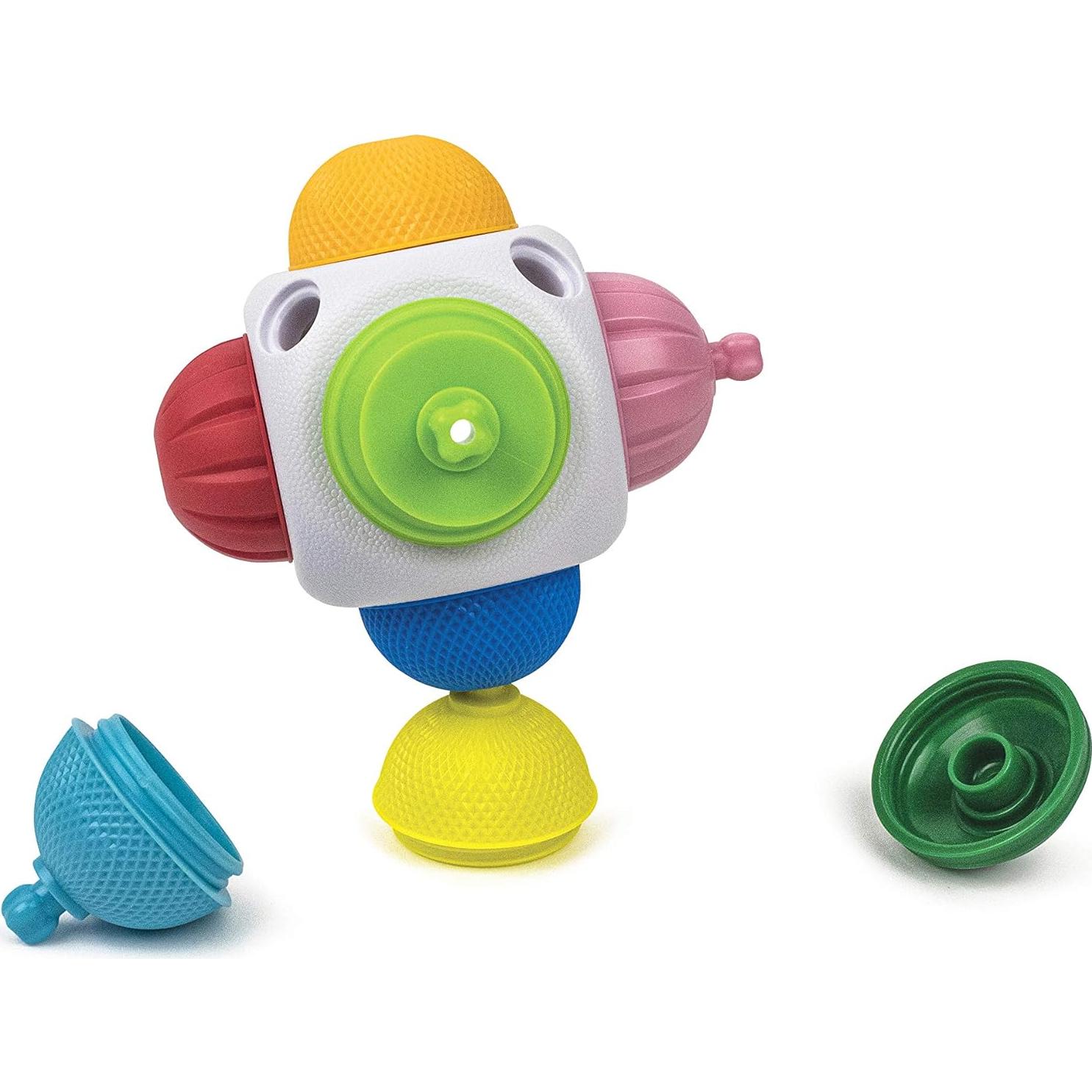 Lalaboom Cubo y Cuentas Educativas 9 Piezas 10 Meses a 4 Años