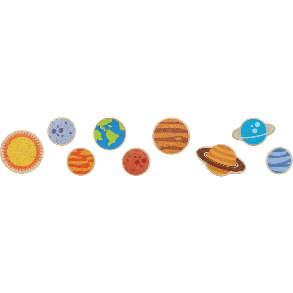 Juego de Gravedad PlanToys Sistema Solar 9 Piezas 3+ Años