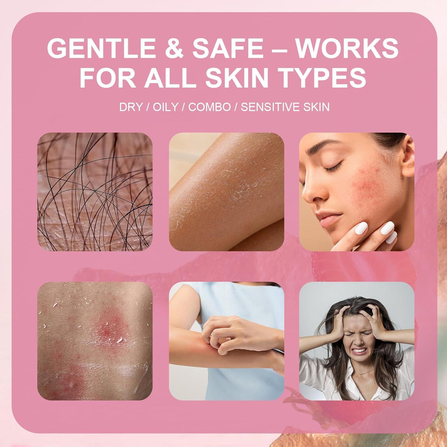 Aceite After Shave Racgrul 100ml - Hidratante Intimo Fresa Vainilla