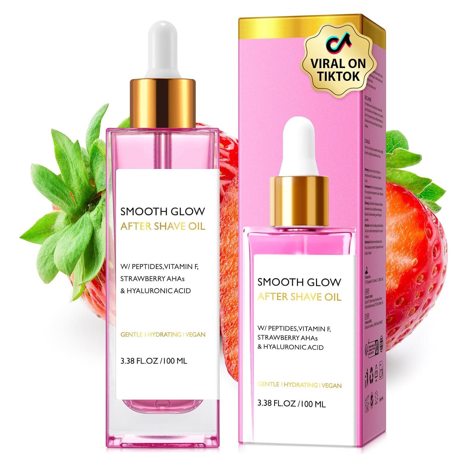 Aceite After Shave Ikzee 100ml Fresa y Vainilla Hidratante