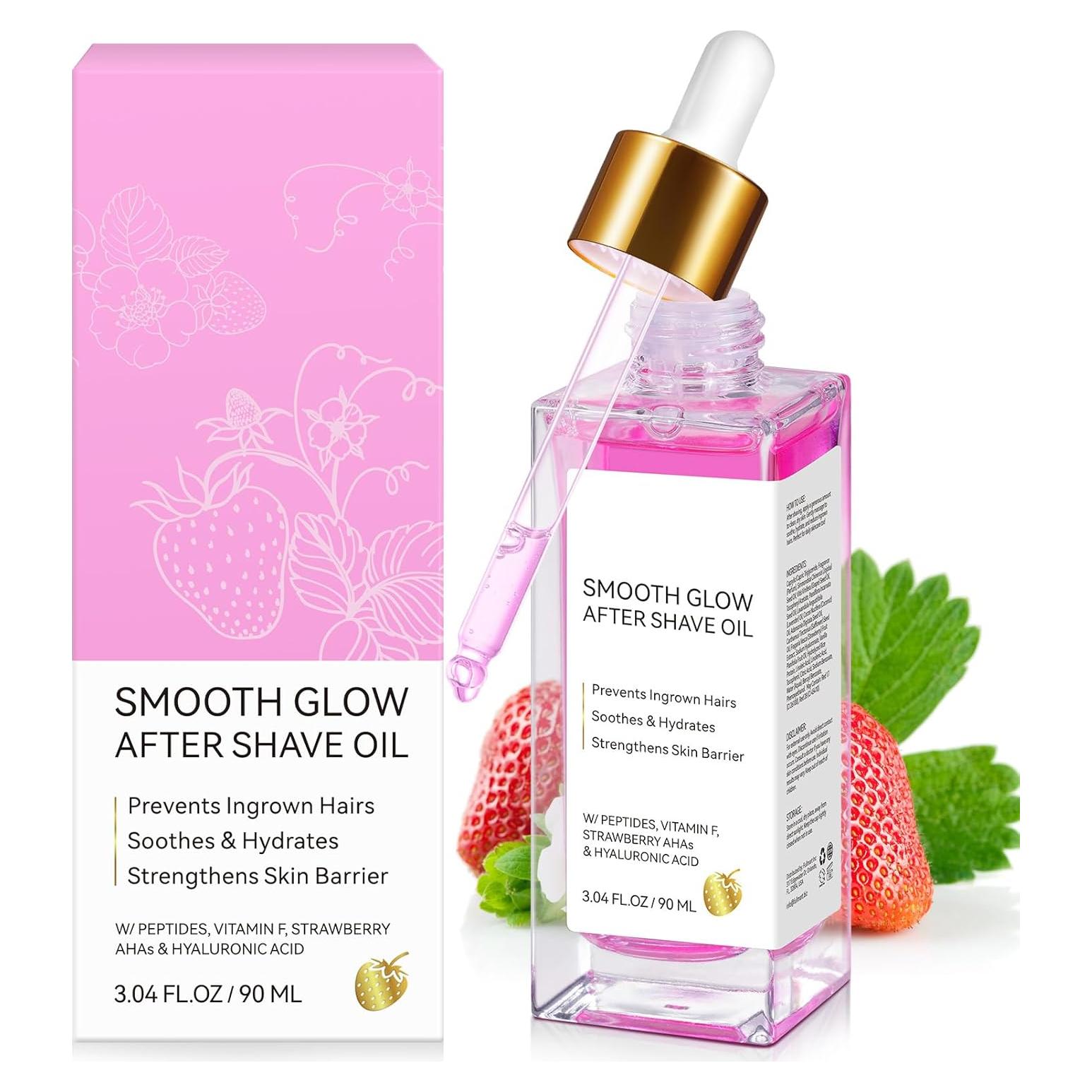 Aceite After Shave Pegciz Fresa y Vainilla 89ml Hidratante