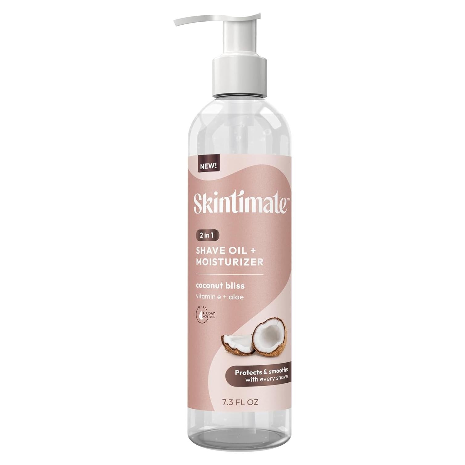 Aceite de Afeitar y Hidratante Skintimate 2-en-1 Coco 207g