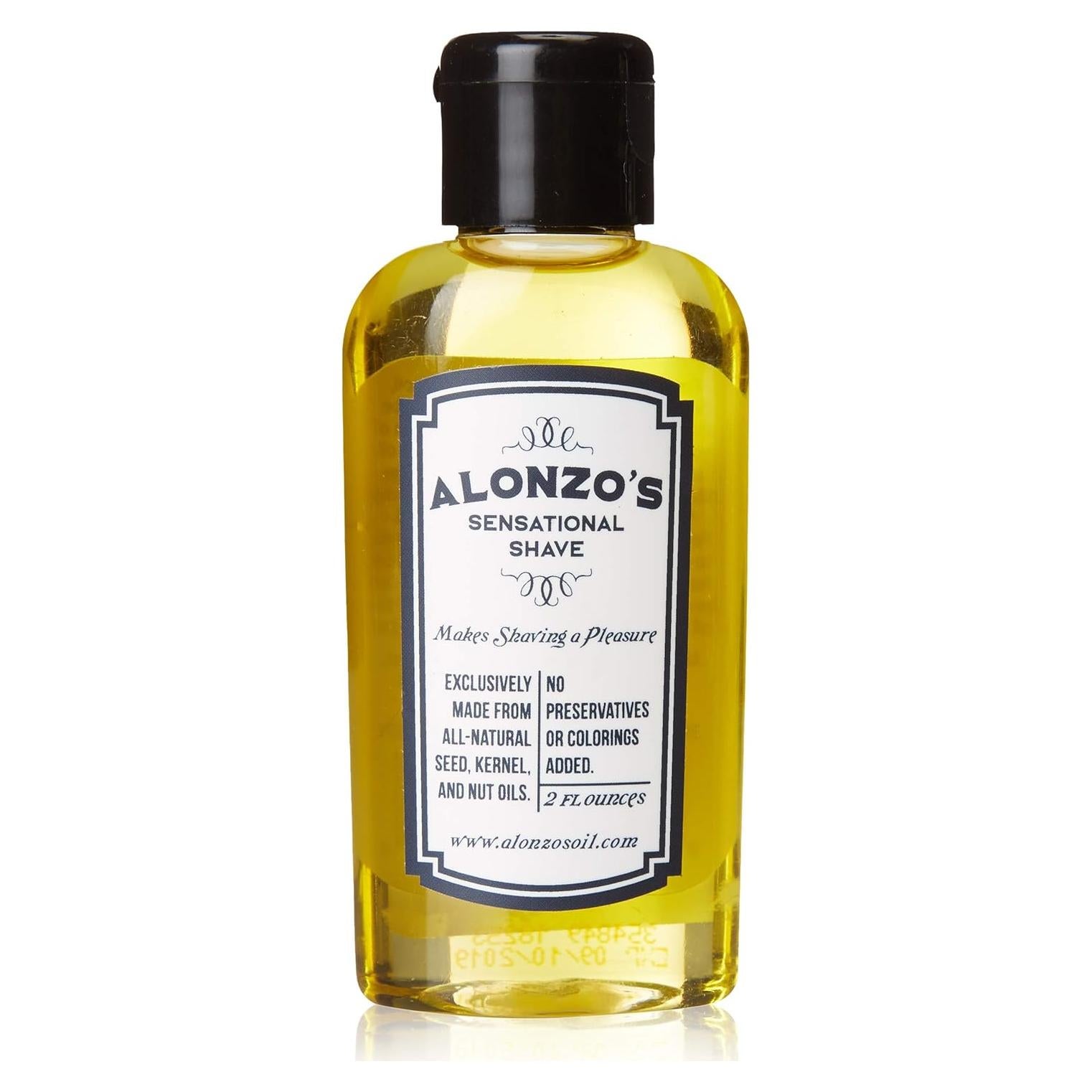 Aceite de Afeitar Natural Alonzo 59.15 ml - Hidrata y Calma