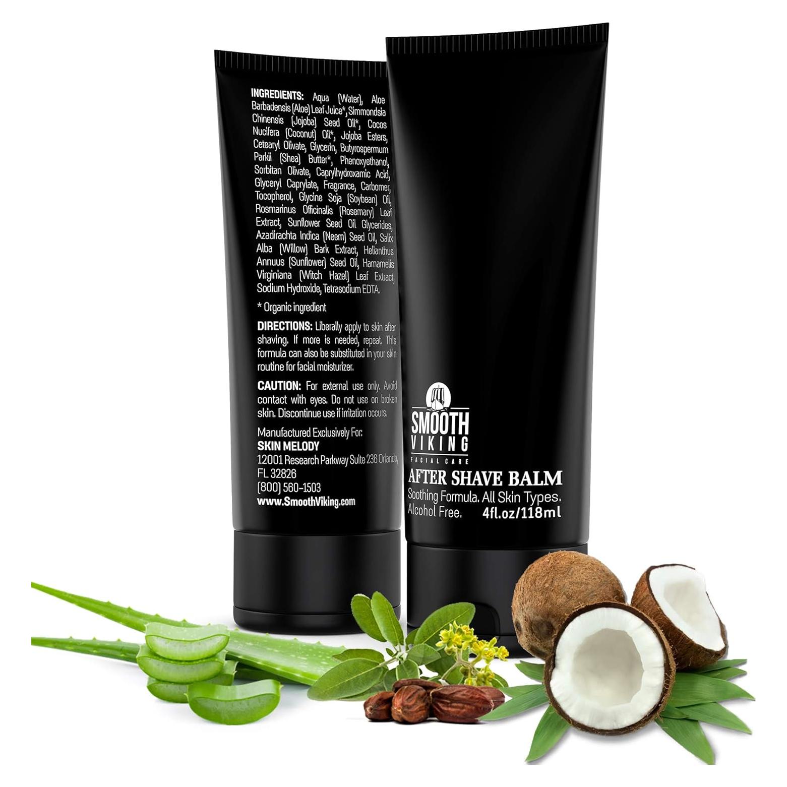 Bálsamo After Shave Sin Alcohol Smooth Viking 113 g - Piel Sensible