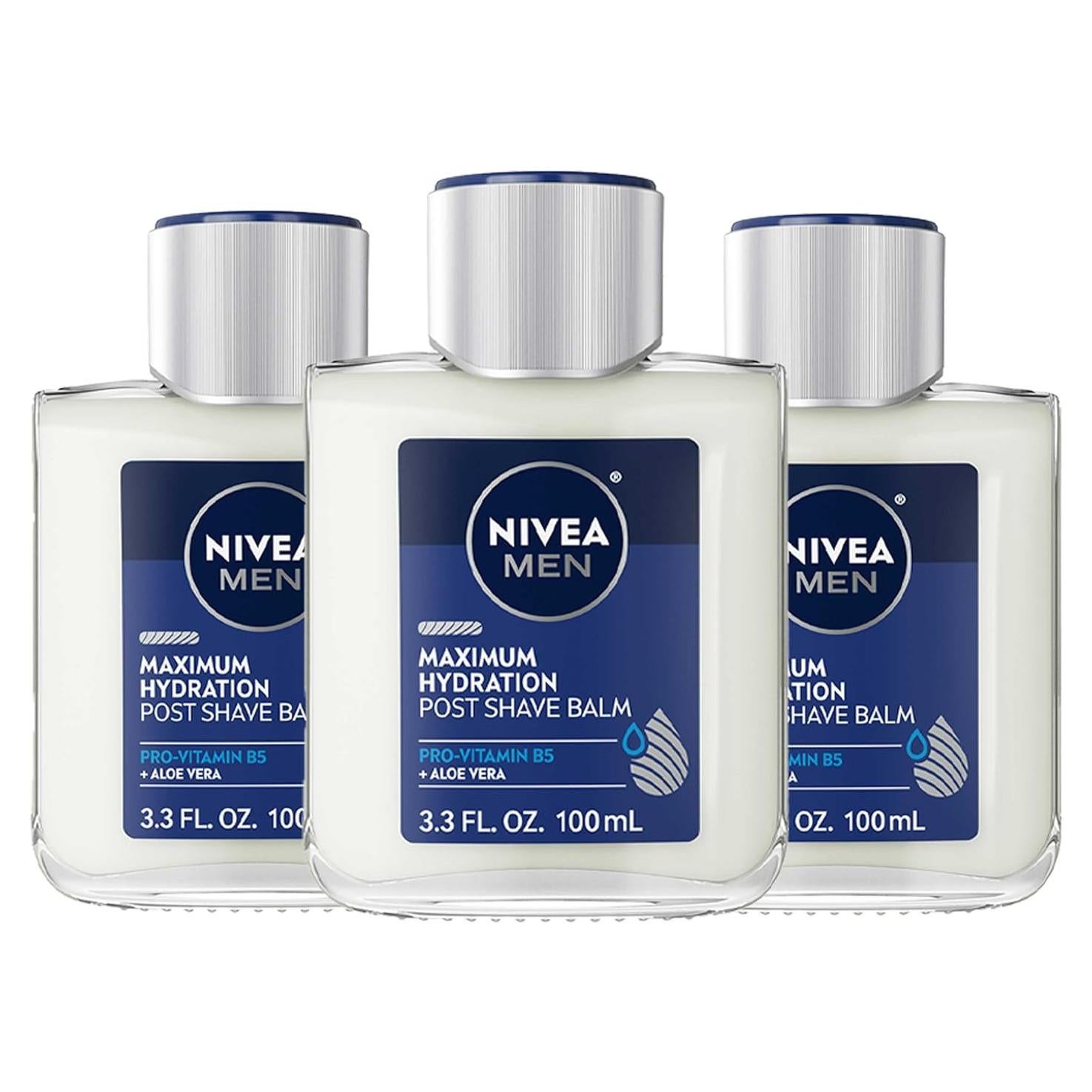 NIVEA MEN Bálsamo Post Afeitado Hidratación Máxima 3x97.6ml