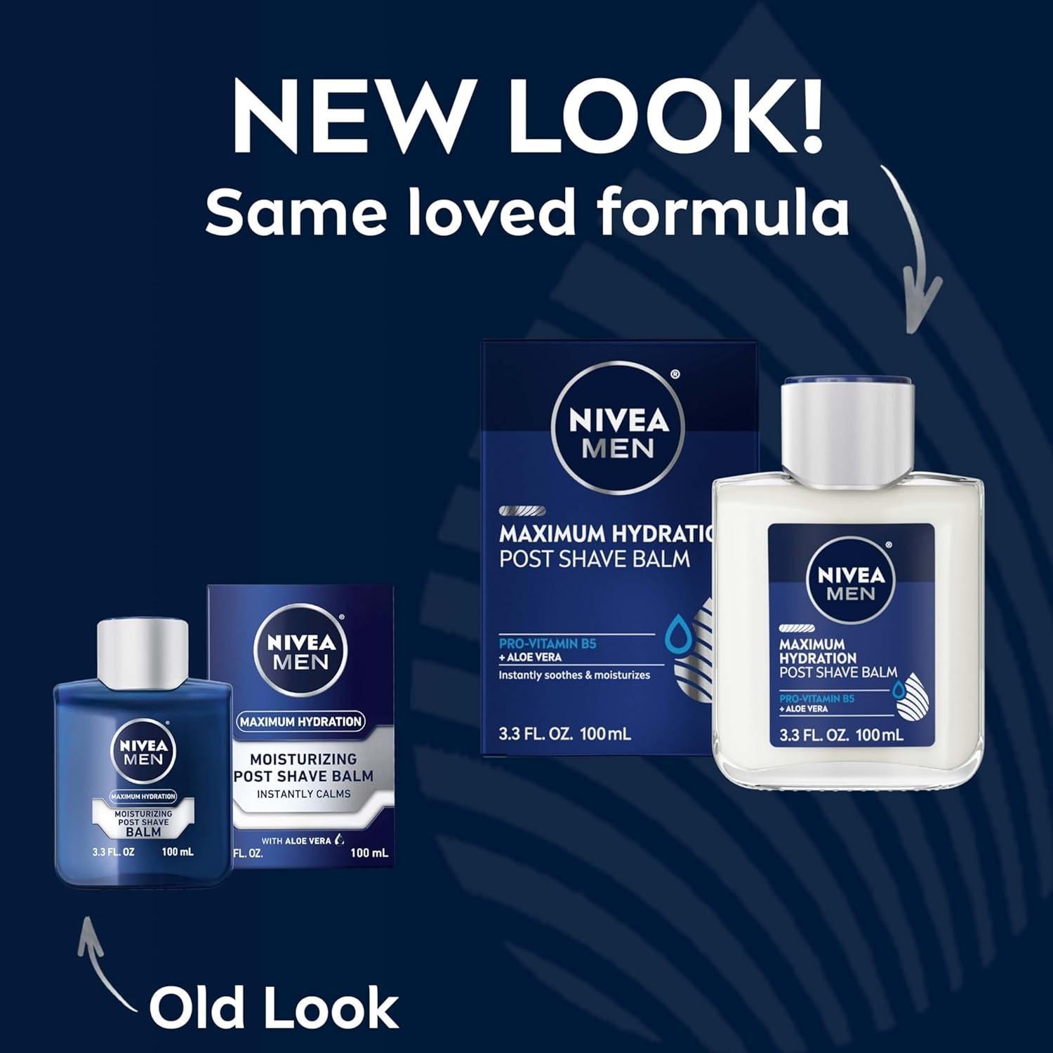 NIVEA MEN Bálsamo Post Afeitado Hidratación Máxima 3x97.6ml
