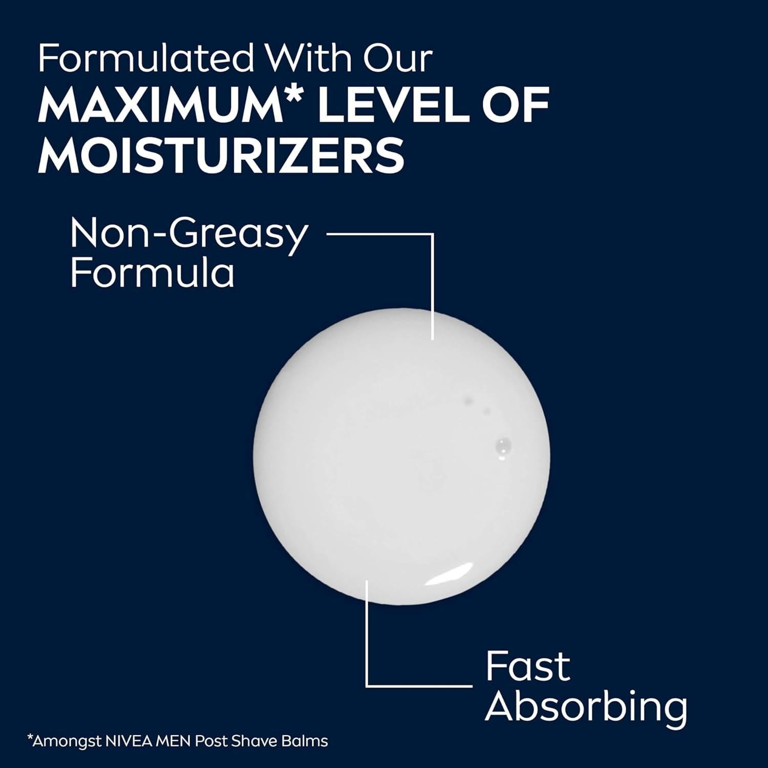 NIVEA MEN Bálsamo Post Afeitado Hidratación Máxima 3x97.6ml