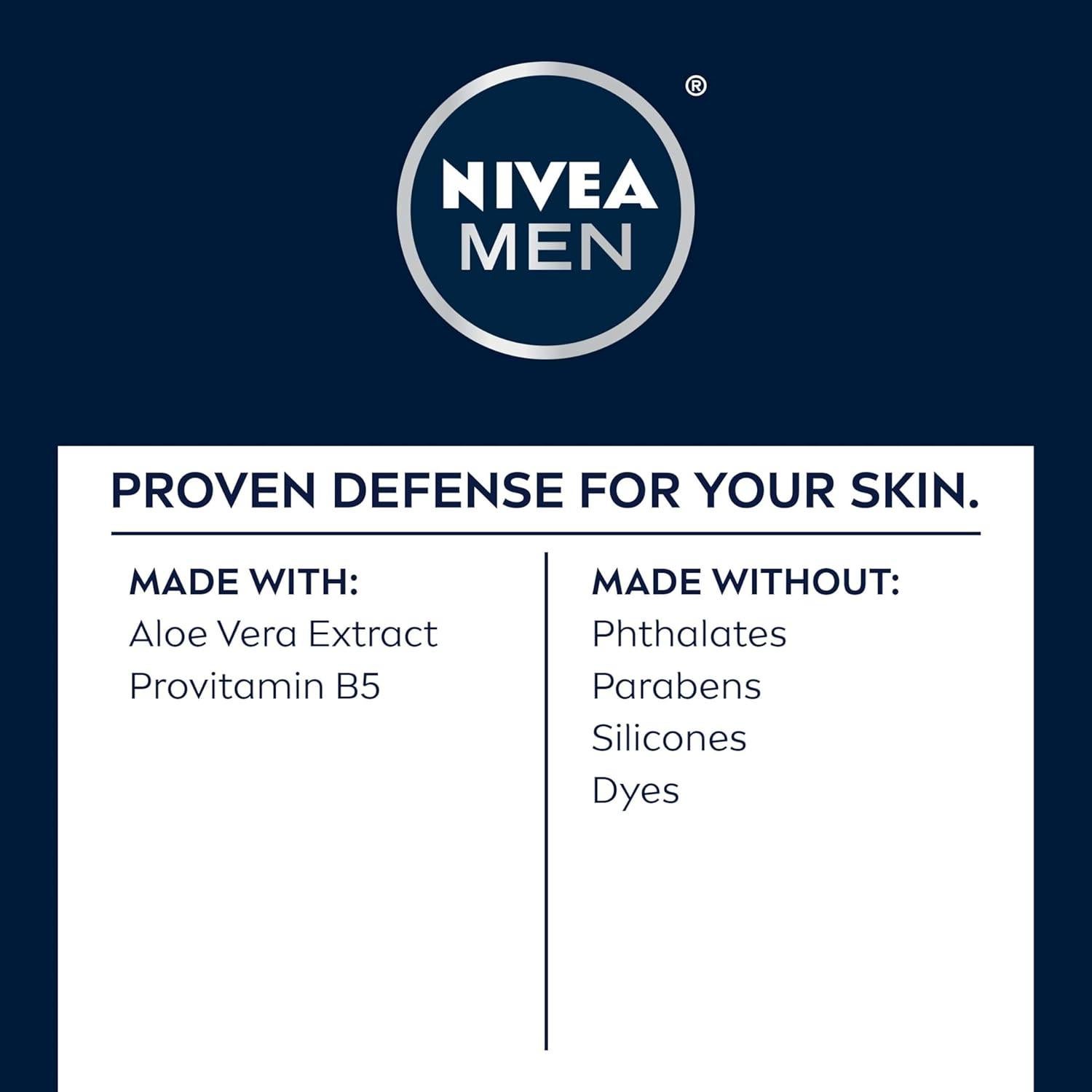 NIVEA MEN Bálsamo Post Afeitado Hidratación Máxima 3x97.6ml