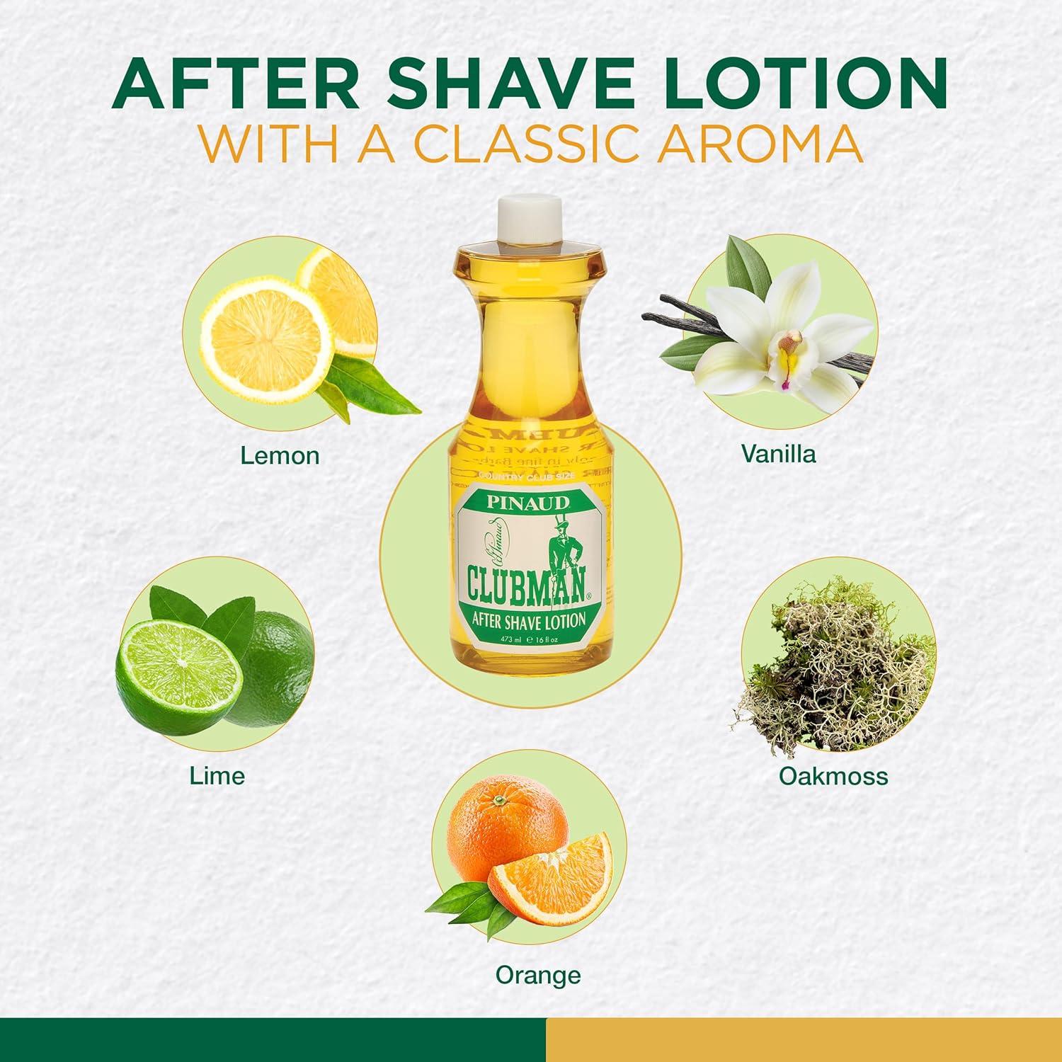 Loción After Shave Clubman Pinaud 473 ml - Alivia Piel